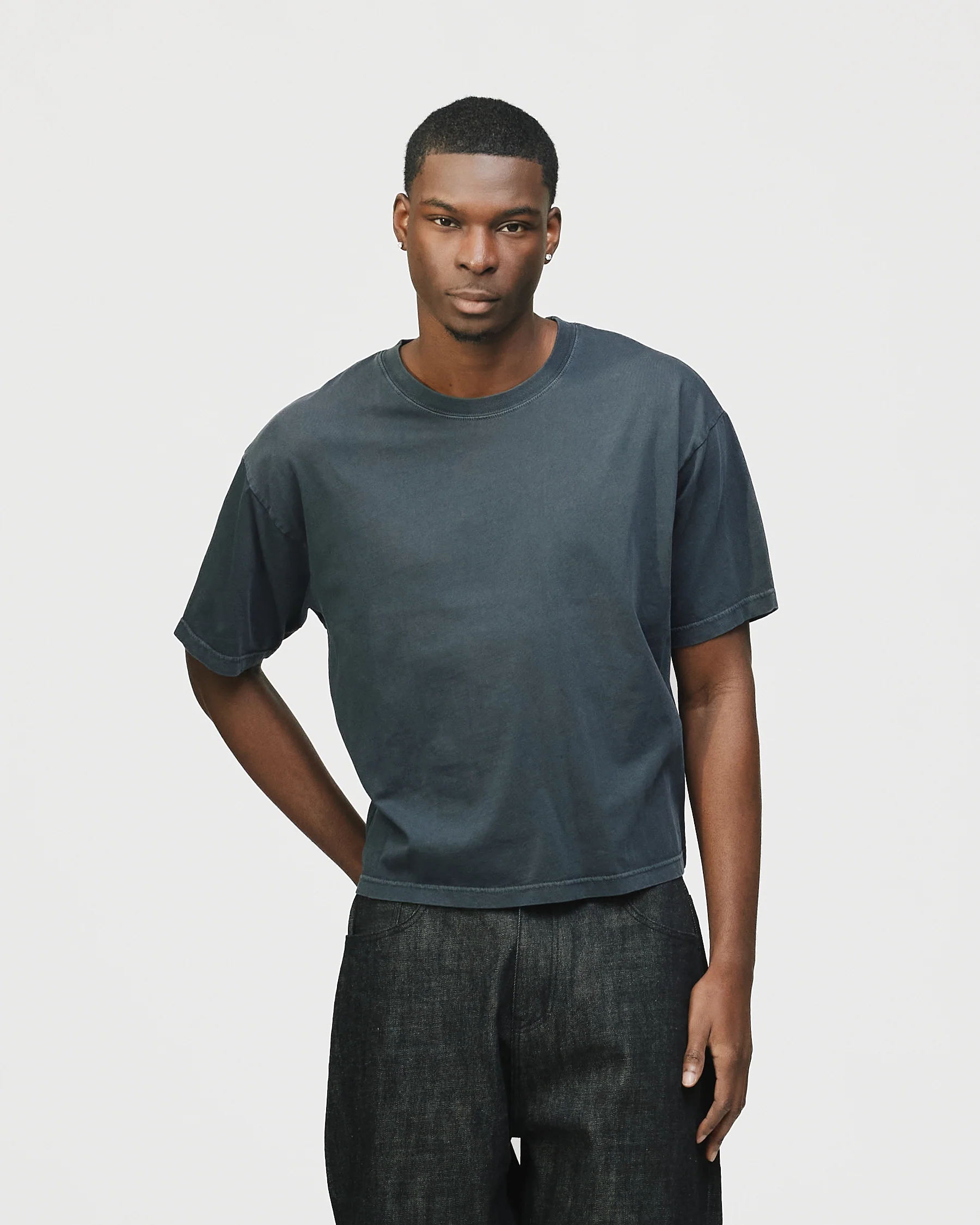Baby T-Shirt - Washed Black - Image 3