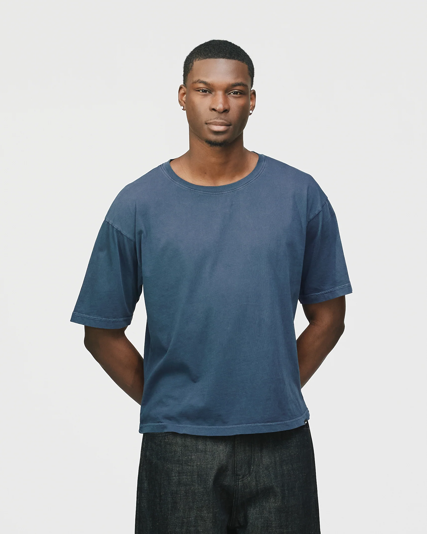 Baby T-Shirt - Washed Navy - Image 3