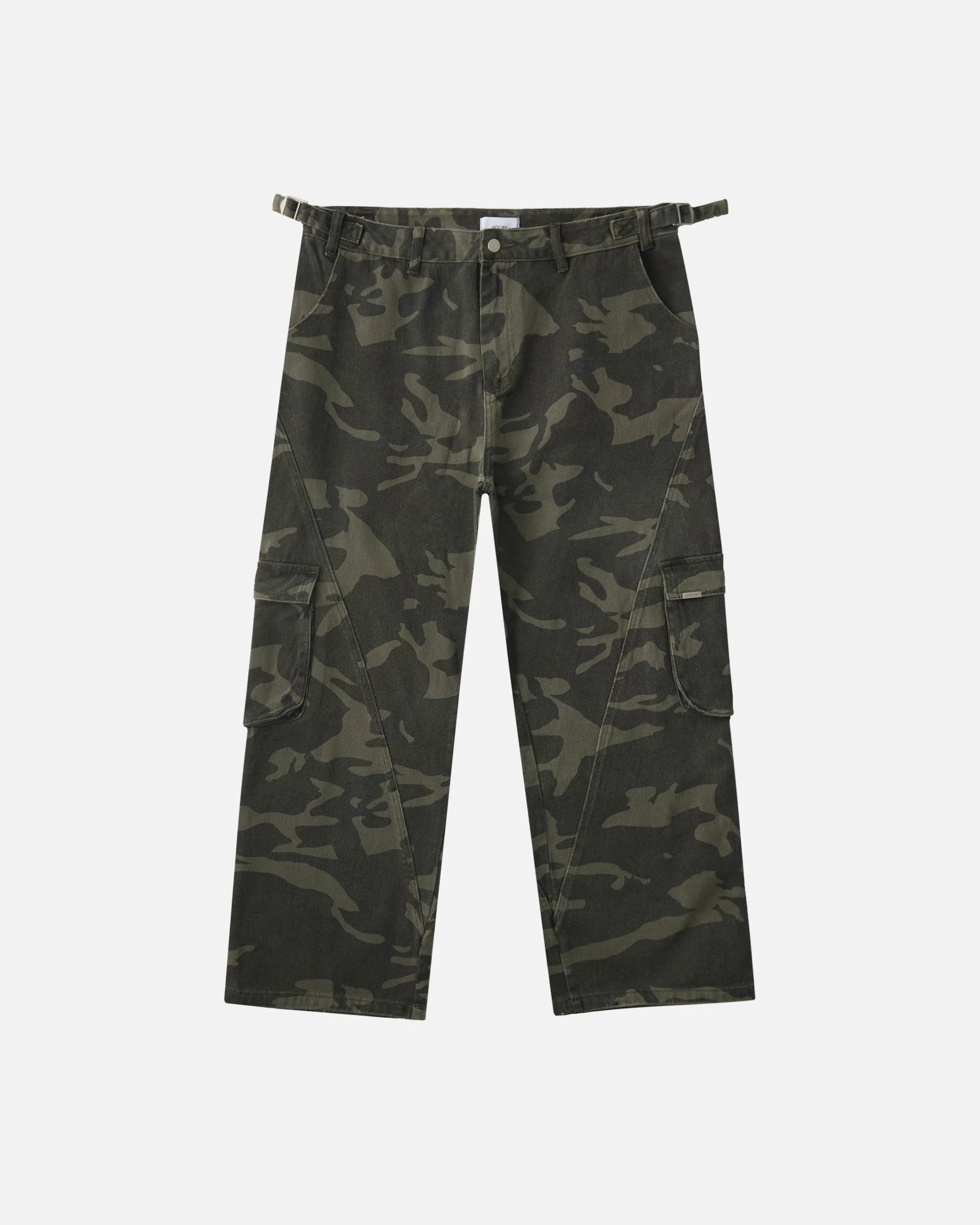 Baggy Cargo Pants - Camo