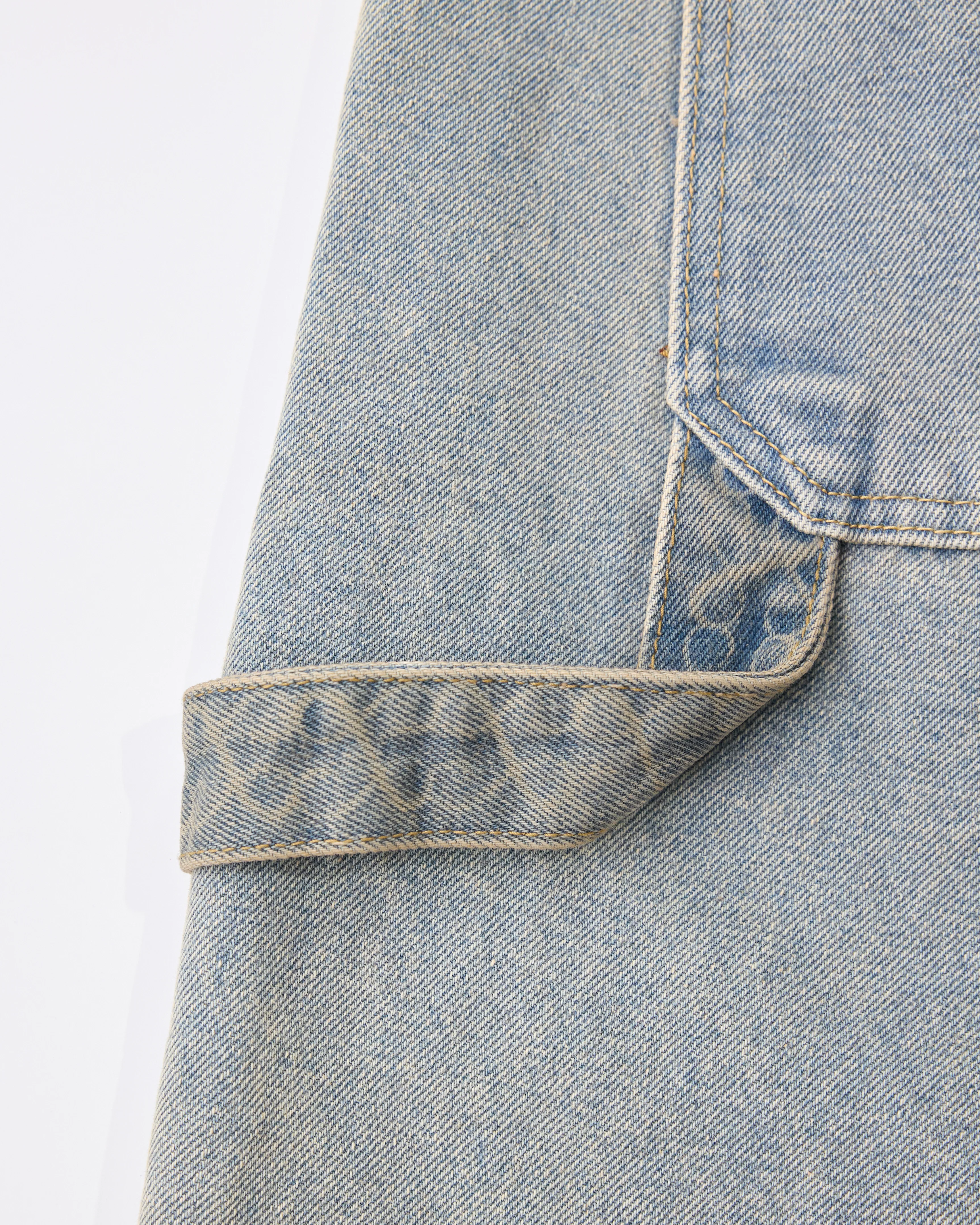 Baggy Denim Shorts - Desert Wash - Image 8