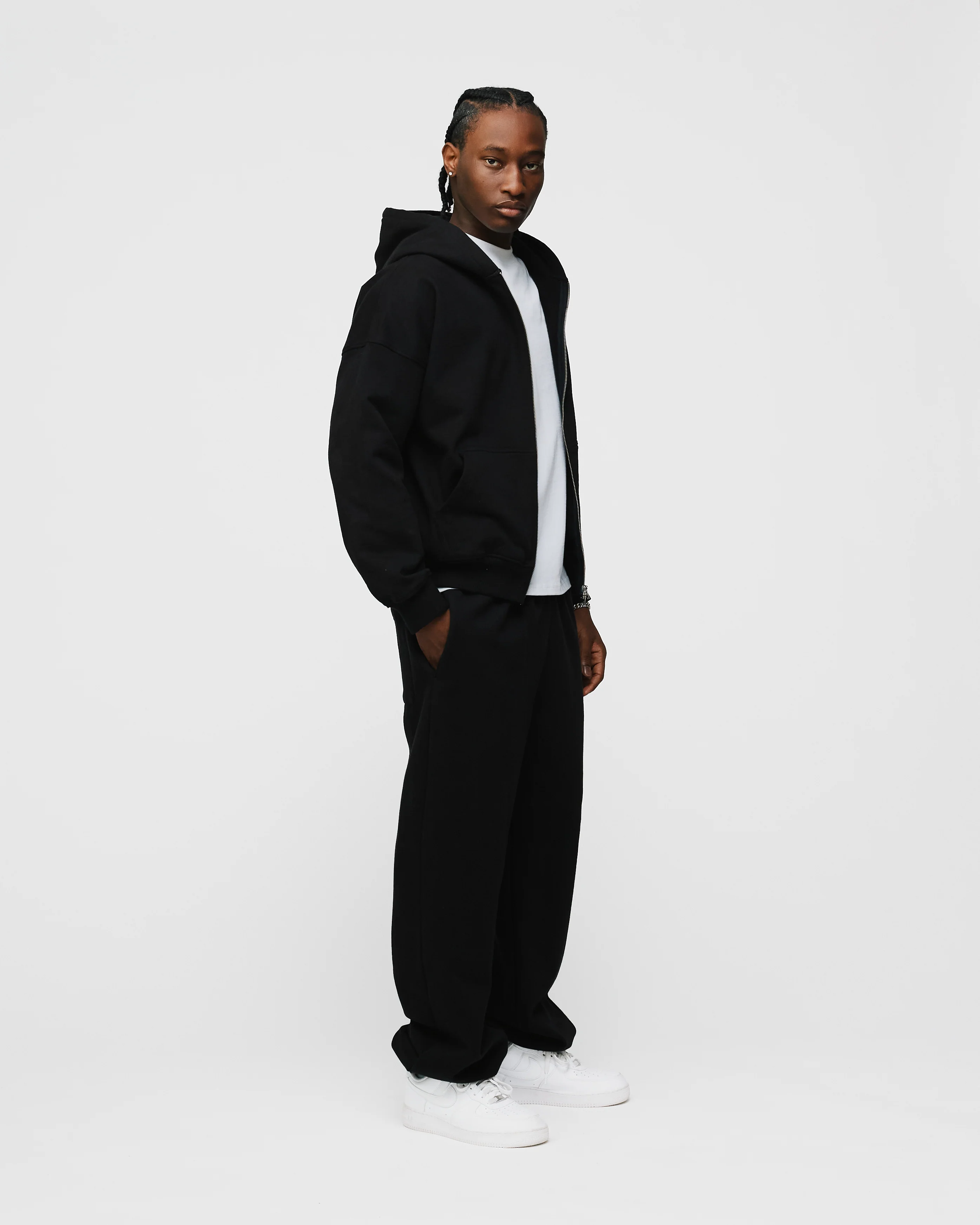 Baggy Jogger - Black - Image 5