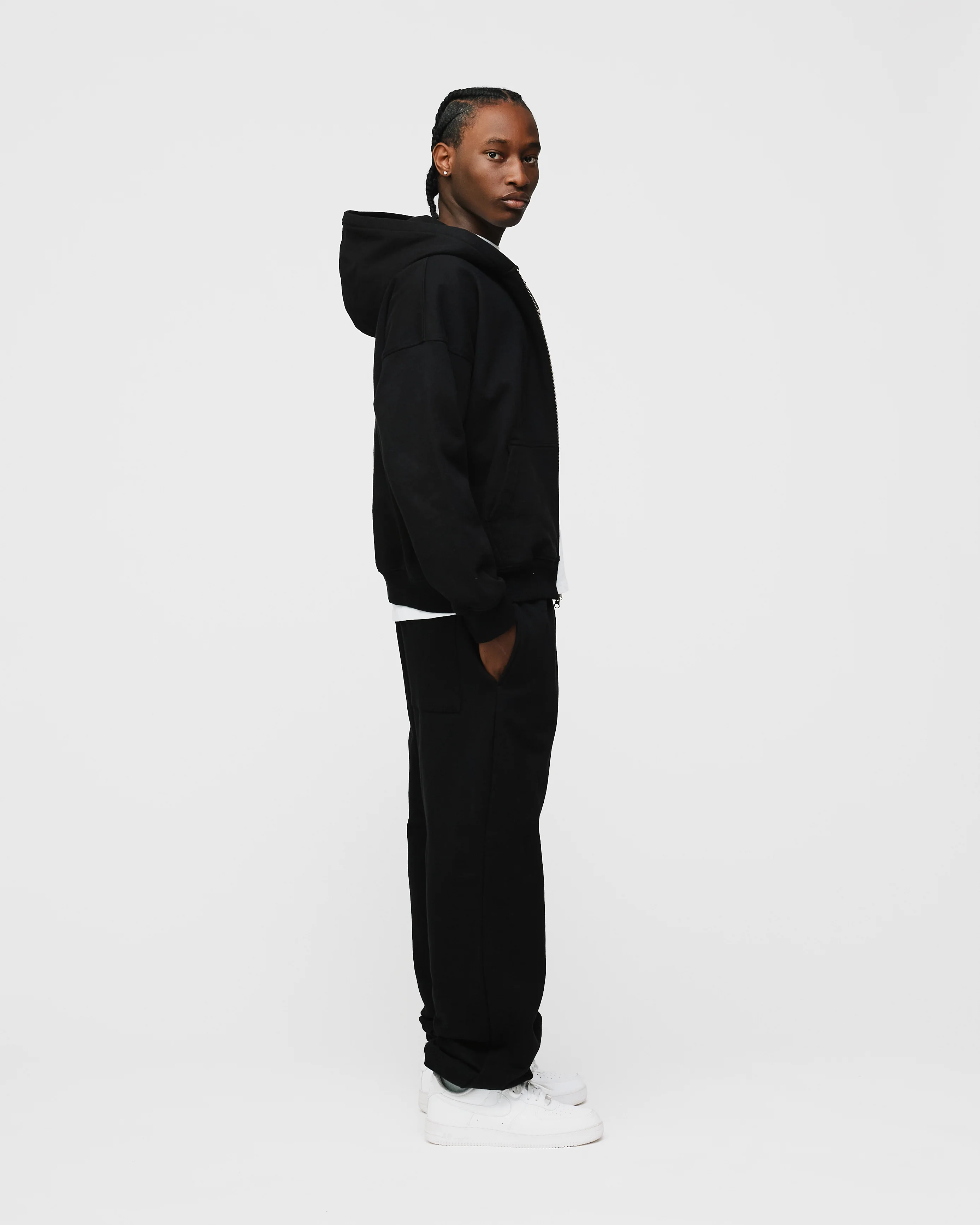 Baggy Jogger - Black - Image 6
