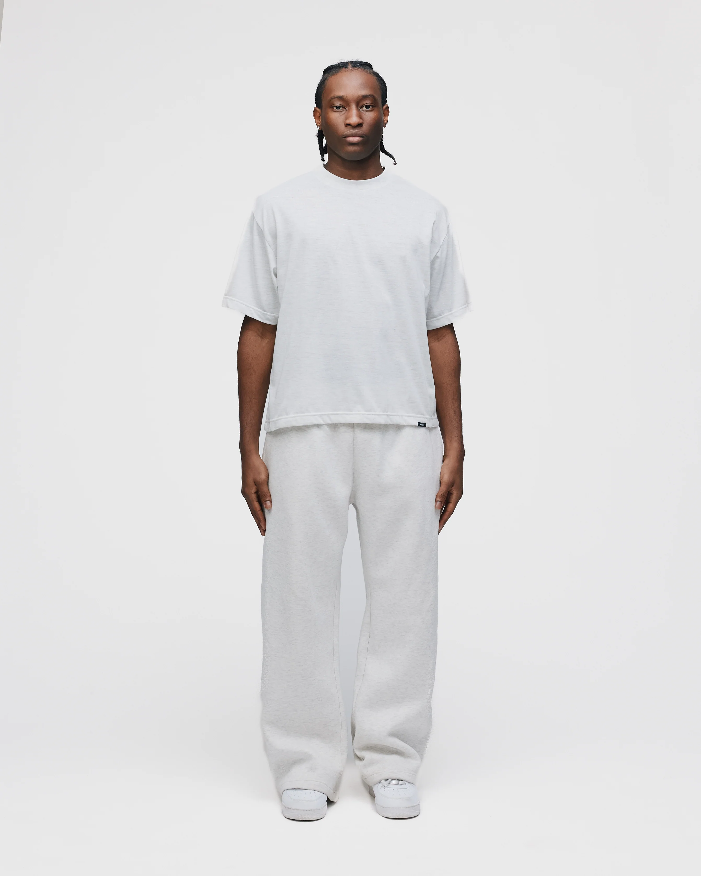Baggy Sweatpants - Ash - Image 2