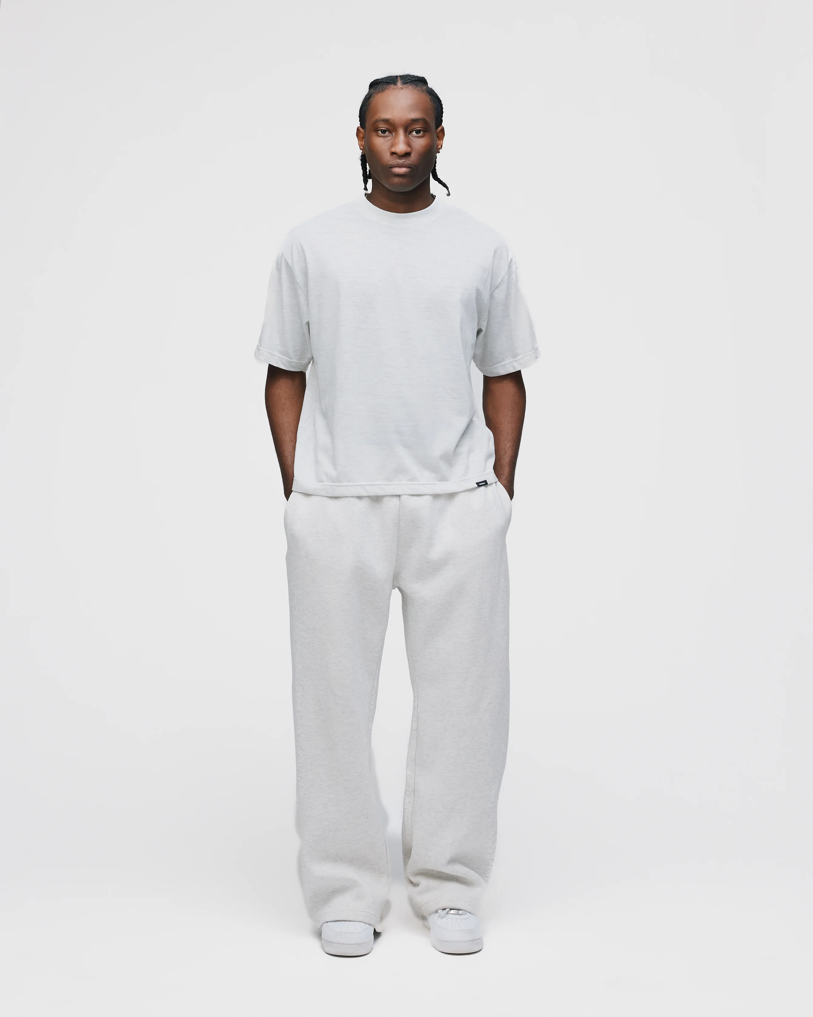 Baggy Sweatpants - Ash - Image 4