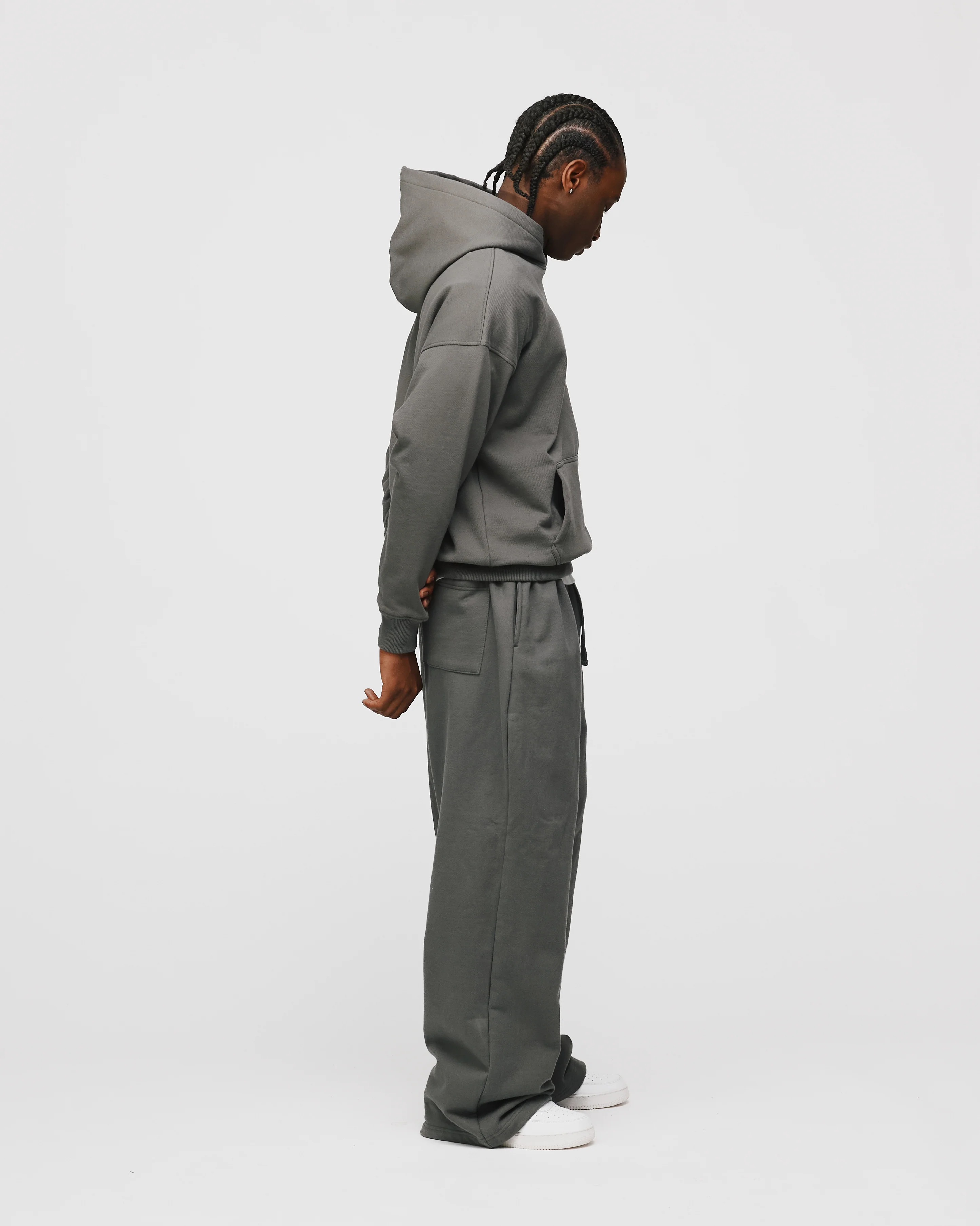 Baggy Sweatpants - Charcoal - Image 6