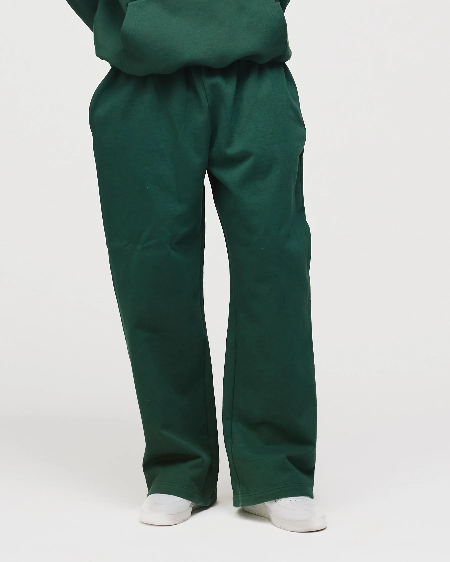 Baggy Sweatpants - Forest Green - Image 3