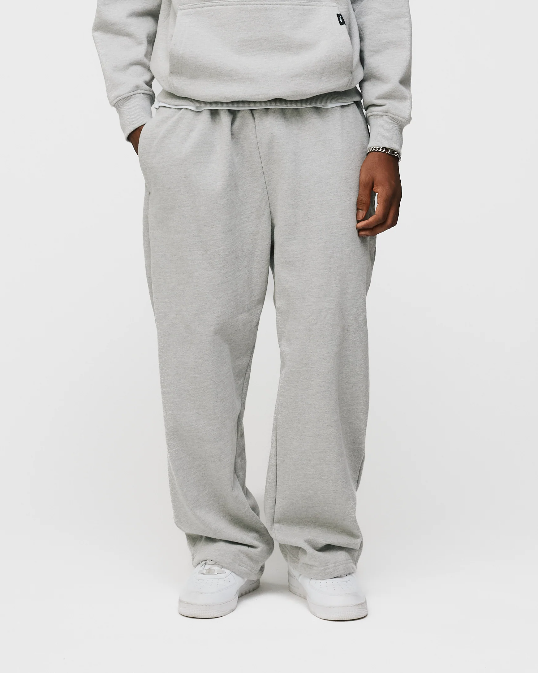 Baggy Sweatpants - Grey - Image 3