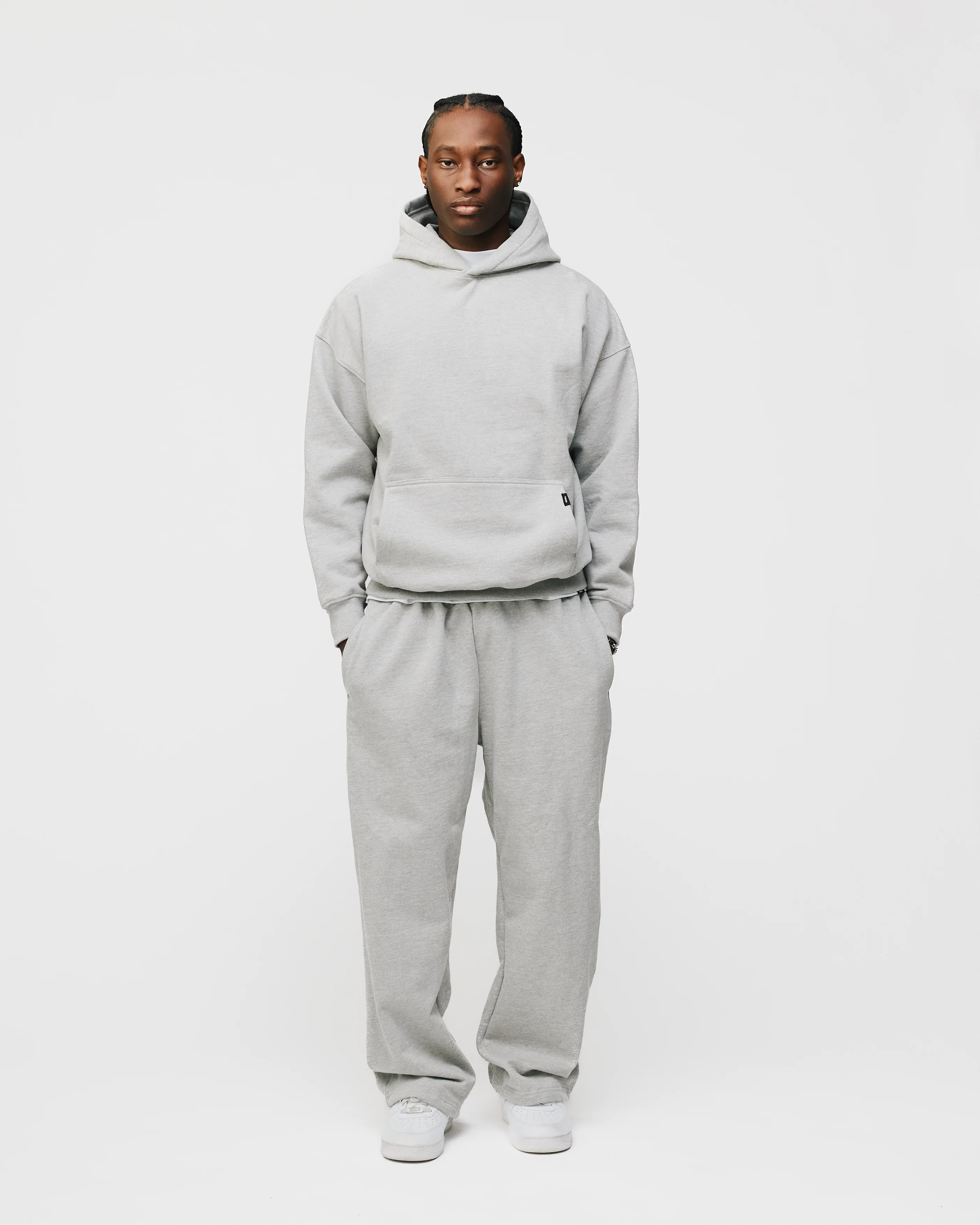 Baggy Sweatpants - Grey - Image 4
