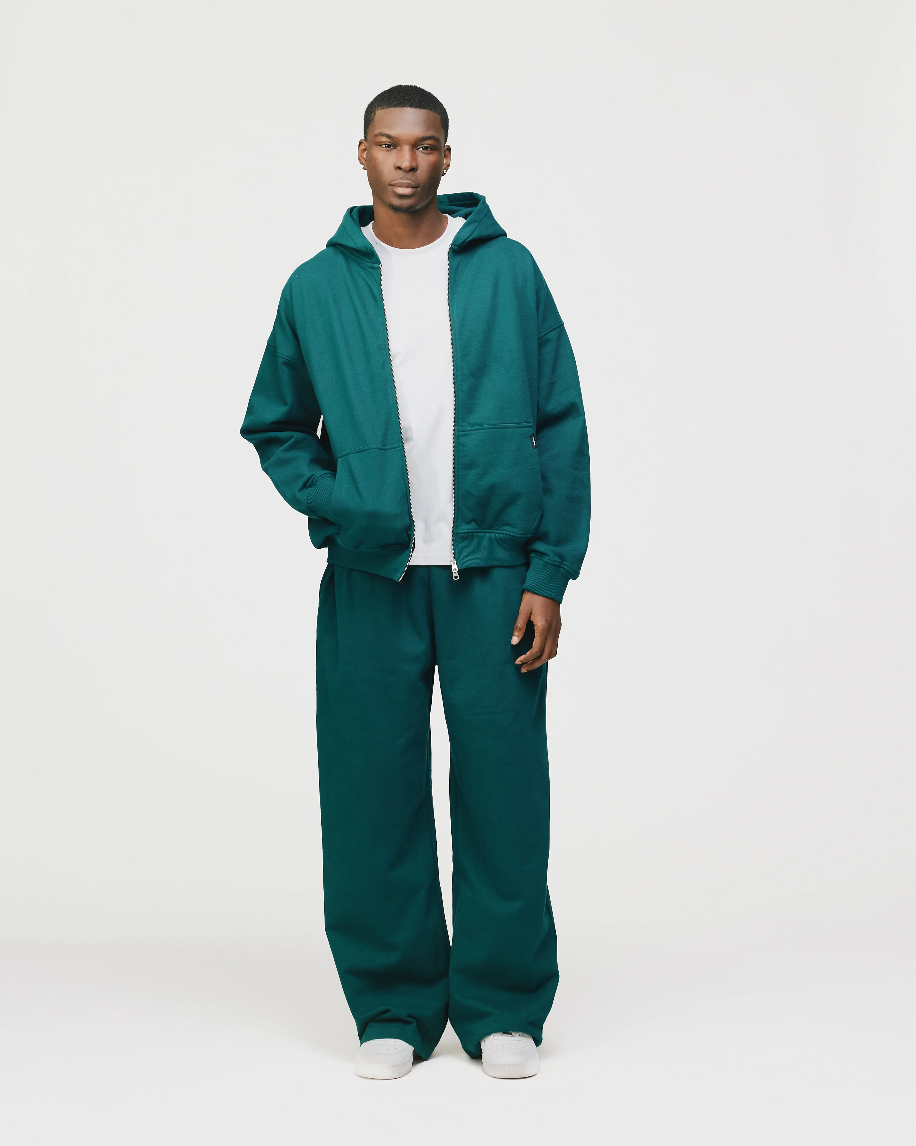 Baggy Sweatpants - Teal - Image 4