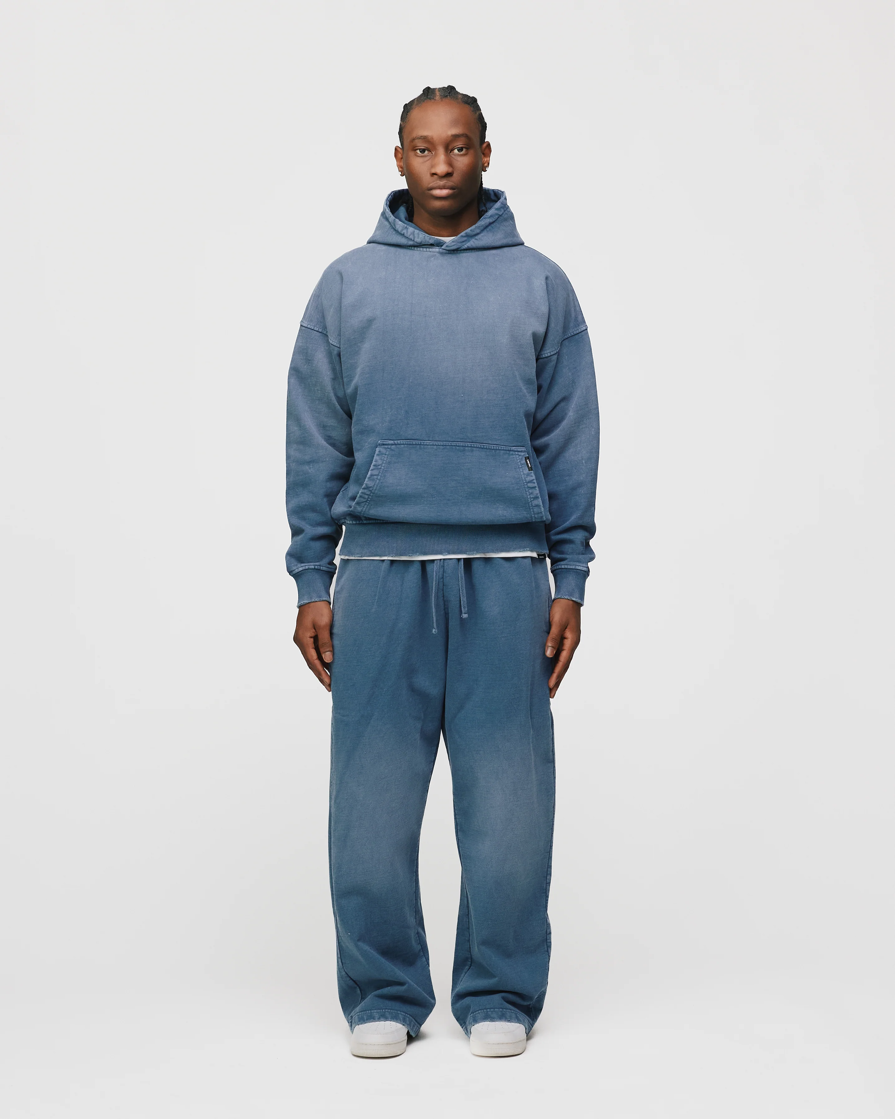 Baggy Sweatpants - Sunfaded Blue - Image 2