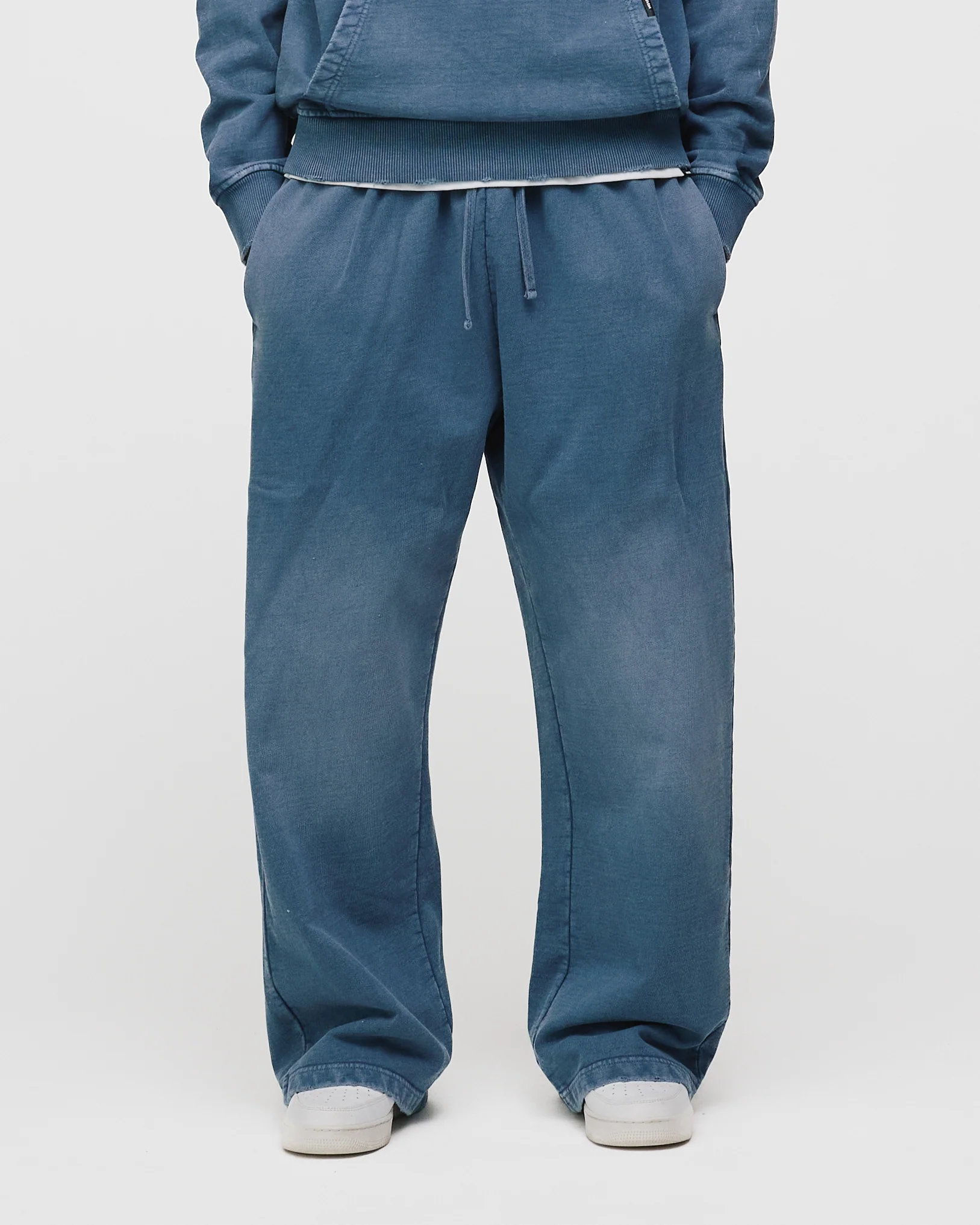 Baggy Sweatpants - Sunfaded Blue - Image 3