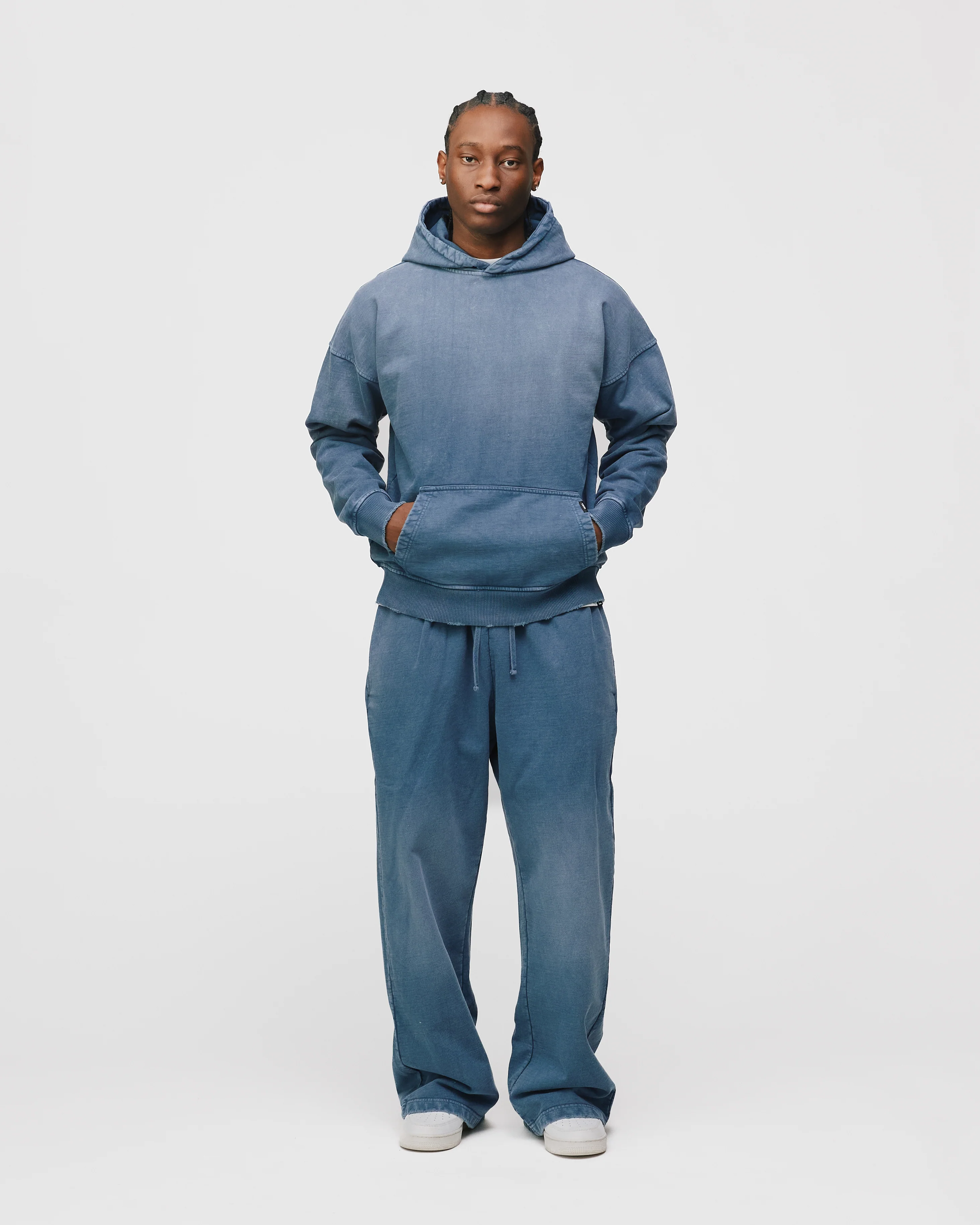 Baggy Sweatpants - Sunfaded Blue - Image 4