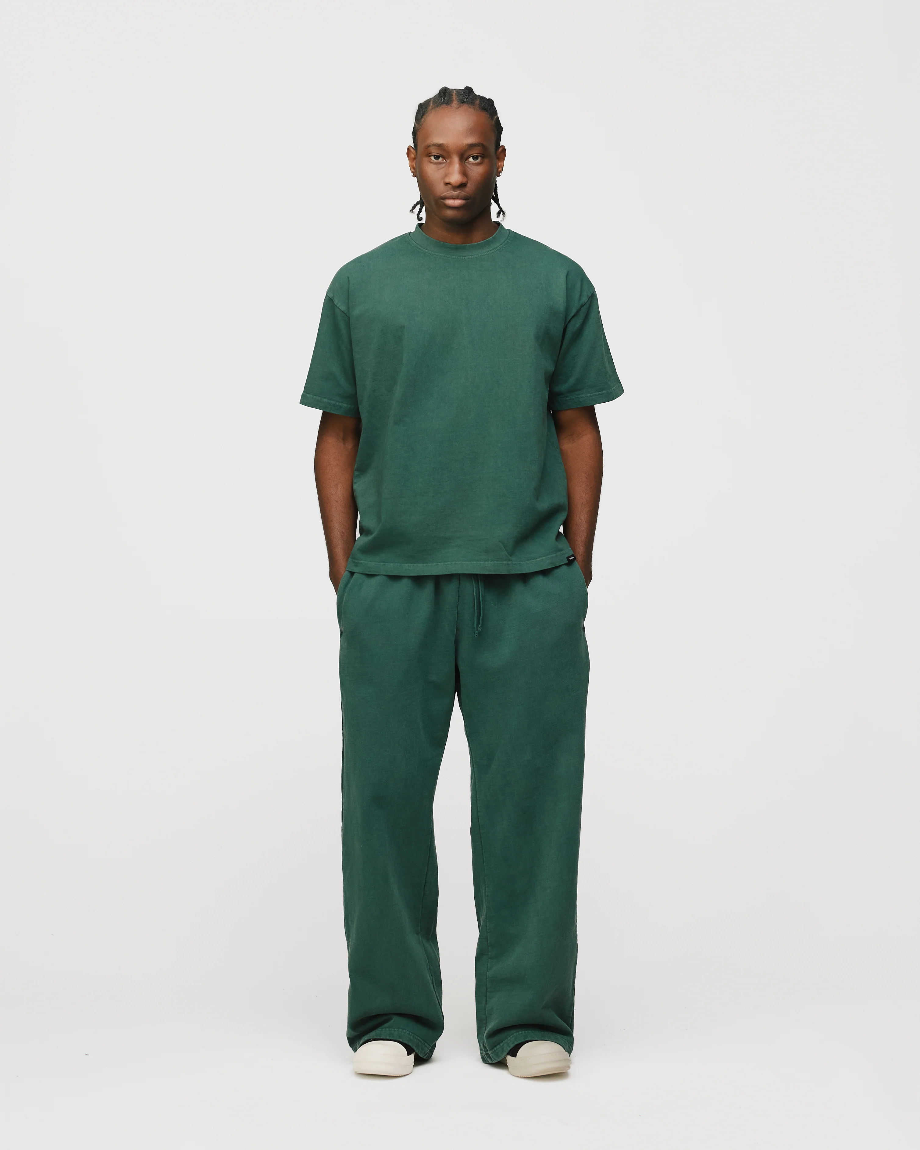 Baggy Sweatpants - Vintage Green - Image 4