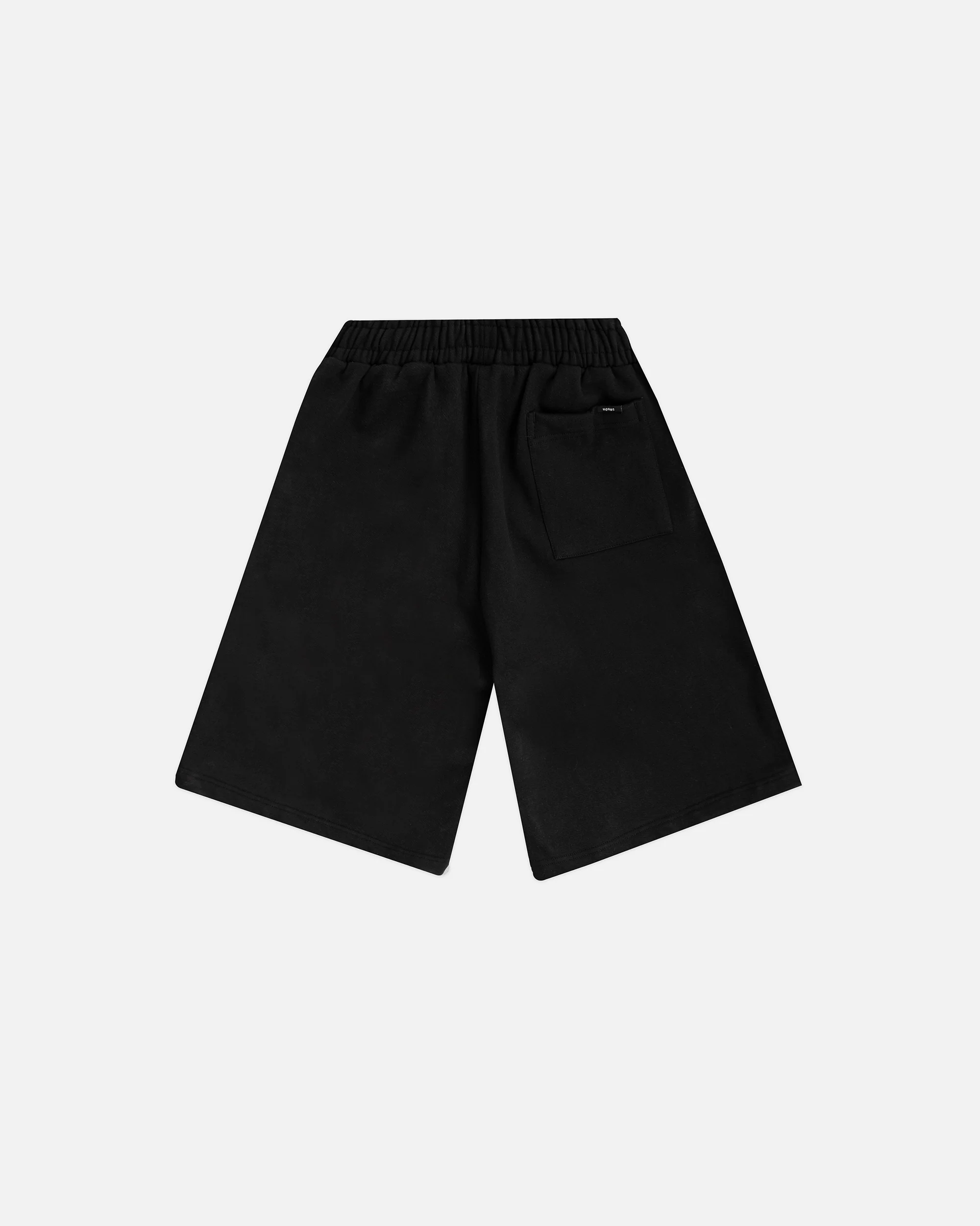 Baggy Sweatshorts - Black - Image 3