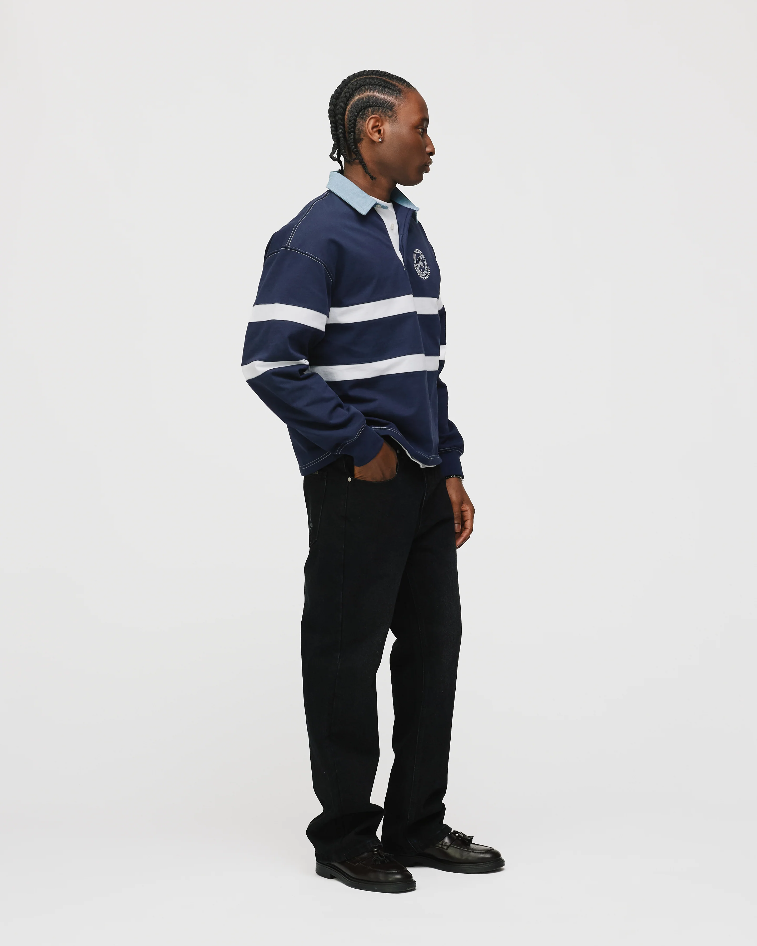 Bootcut Denim - Washed Black - Image 5