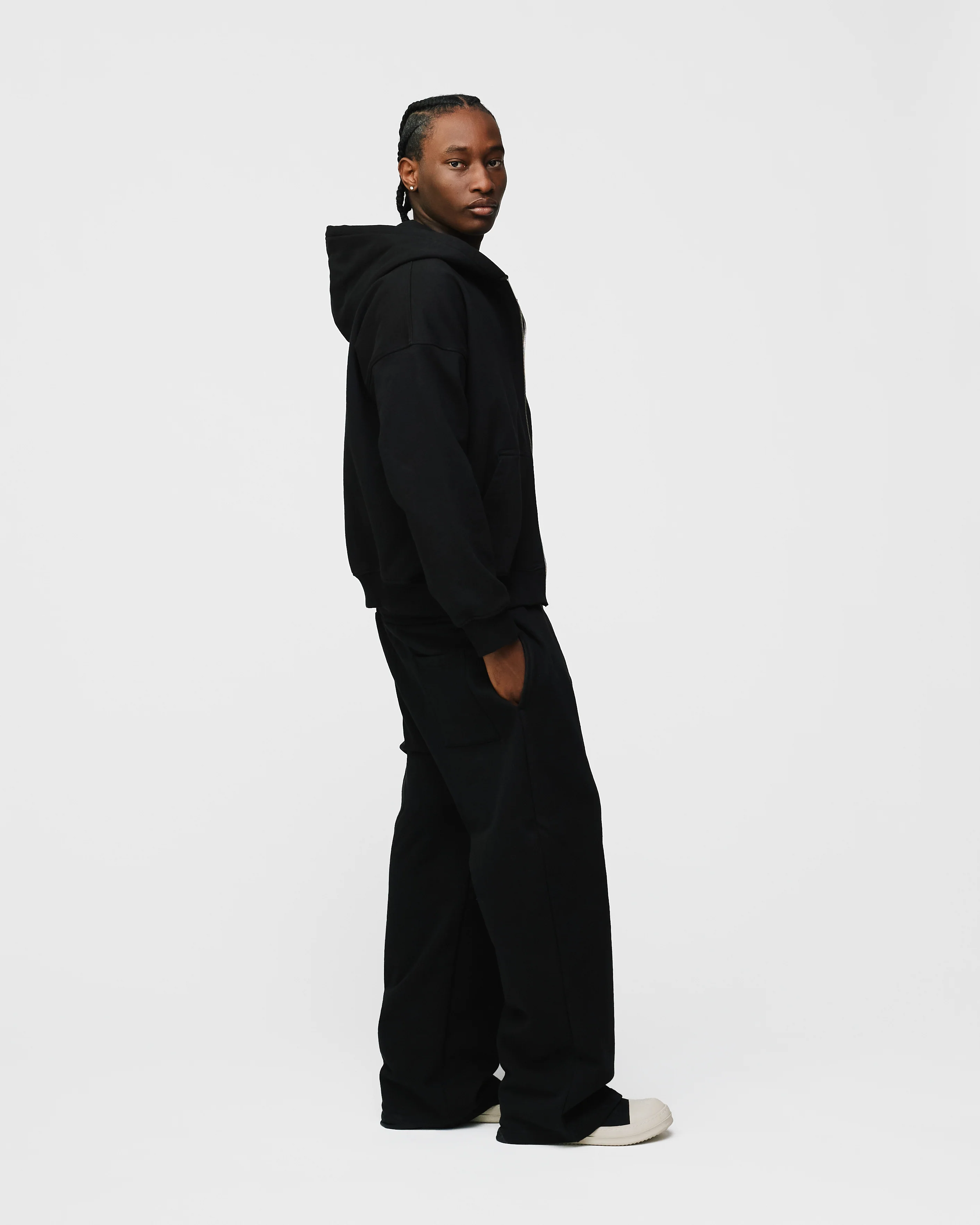 Boxer Sweatpants - Black - Image 6