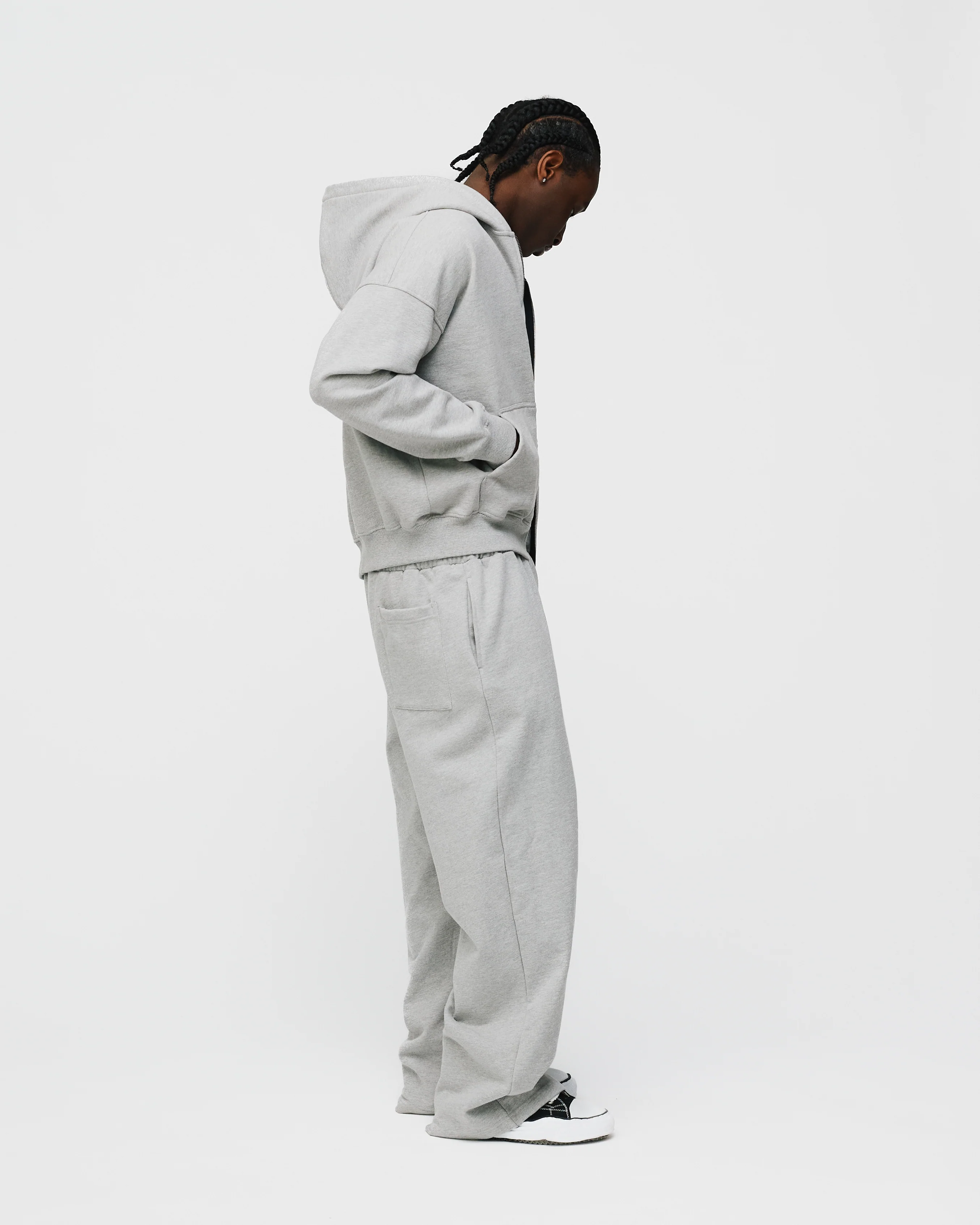 Boxer Sweatpants - Grey - Image 6