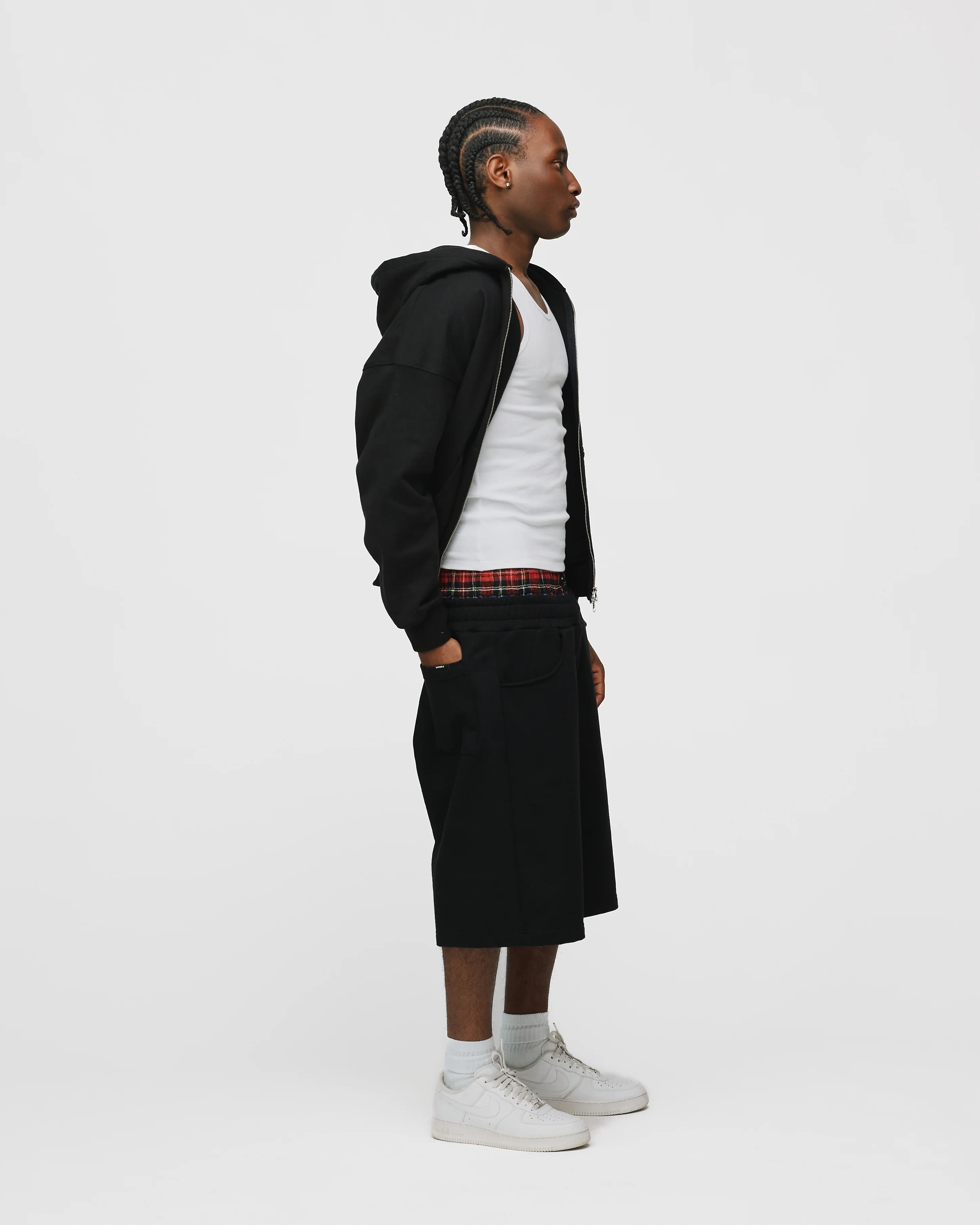 Boxer Sweatshorts - Black - Image 5