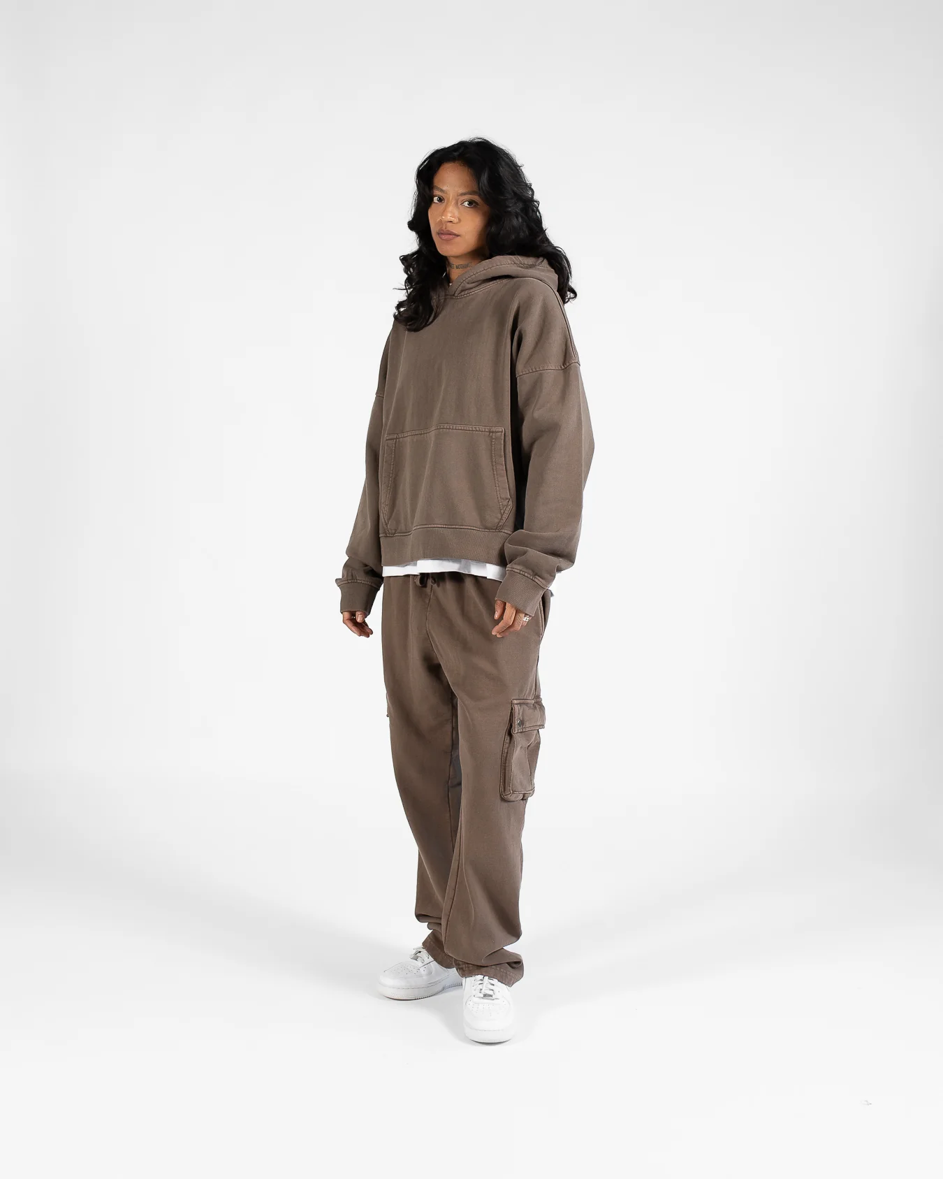 Cargo Sweatpants - Vintage Brown - Image 4