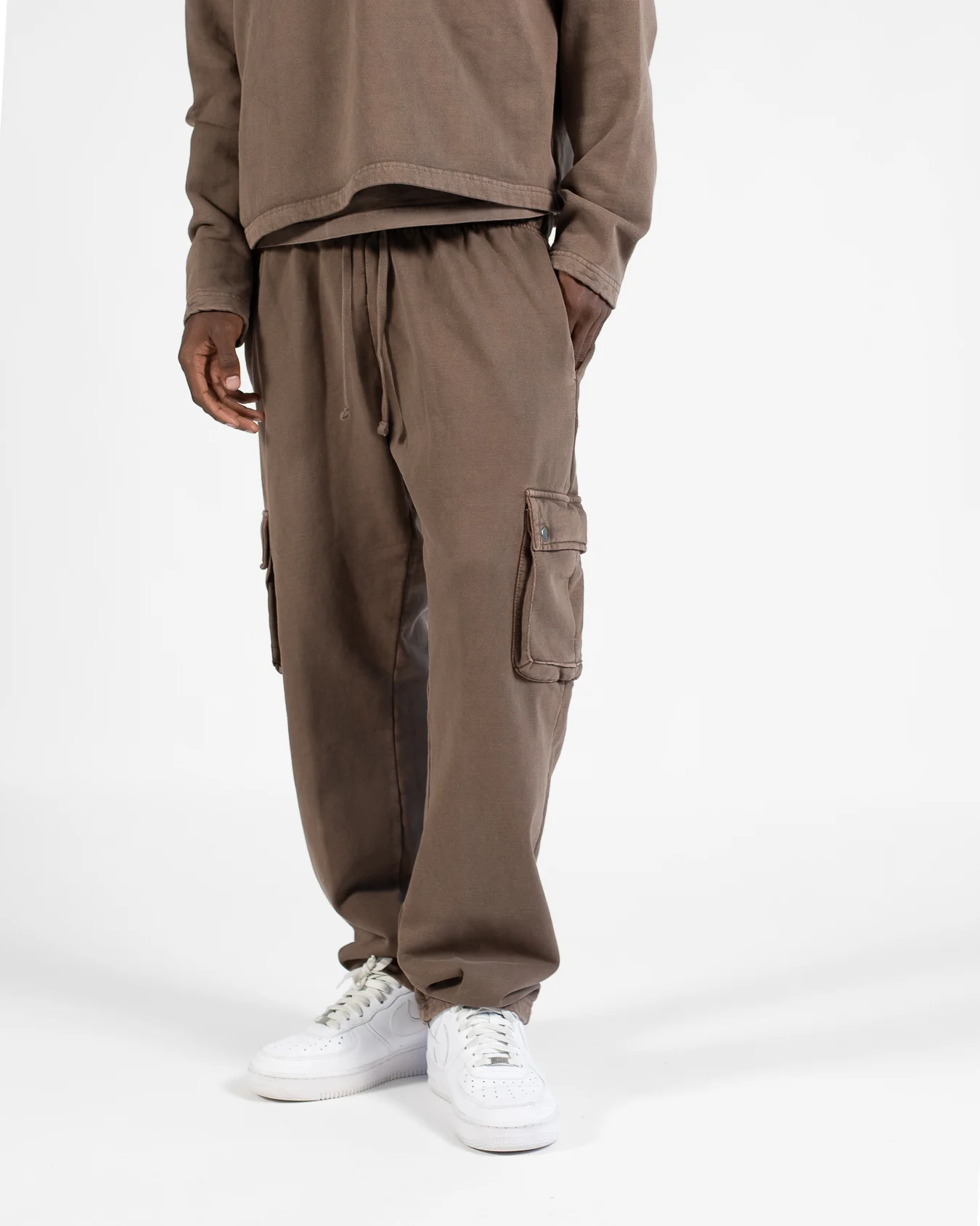 Cargo Sweatpants - Vintage Brown - Image 5