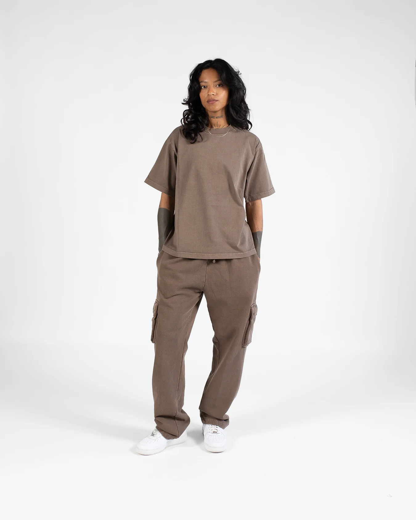 Cargo Sweatpants - Vintage Brown - Image 8