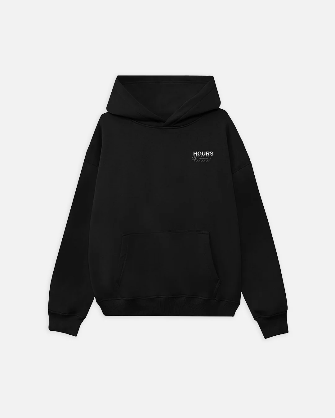 City is Hours Hoodie - Black - Image 3