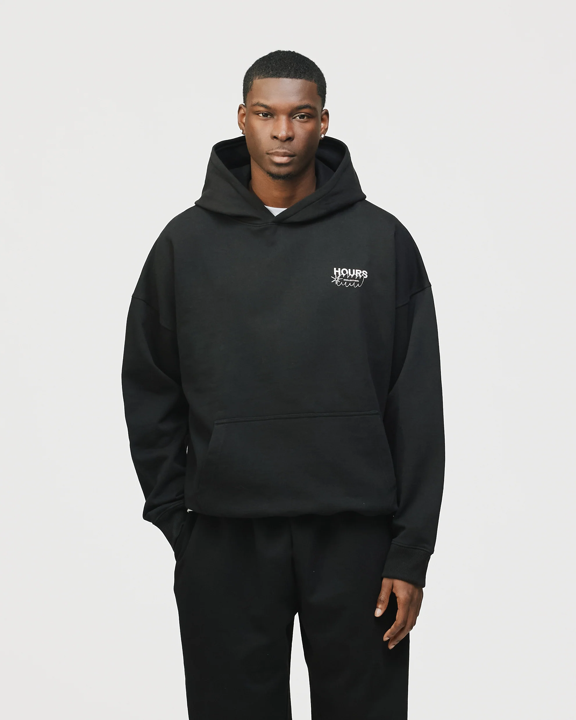 City is Hours Hoodie - Black - Image 4