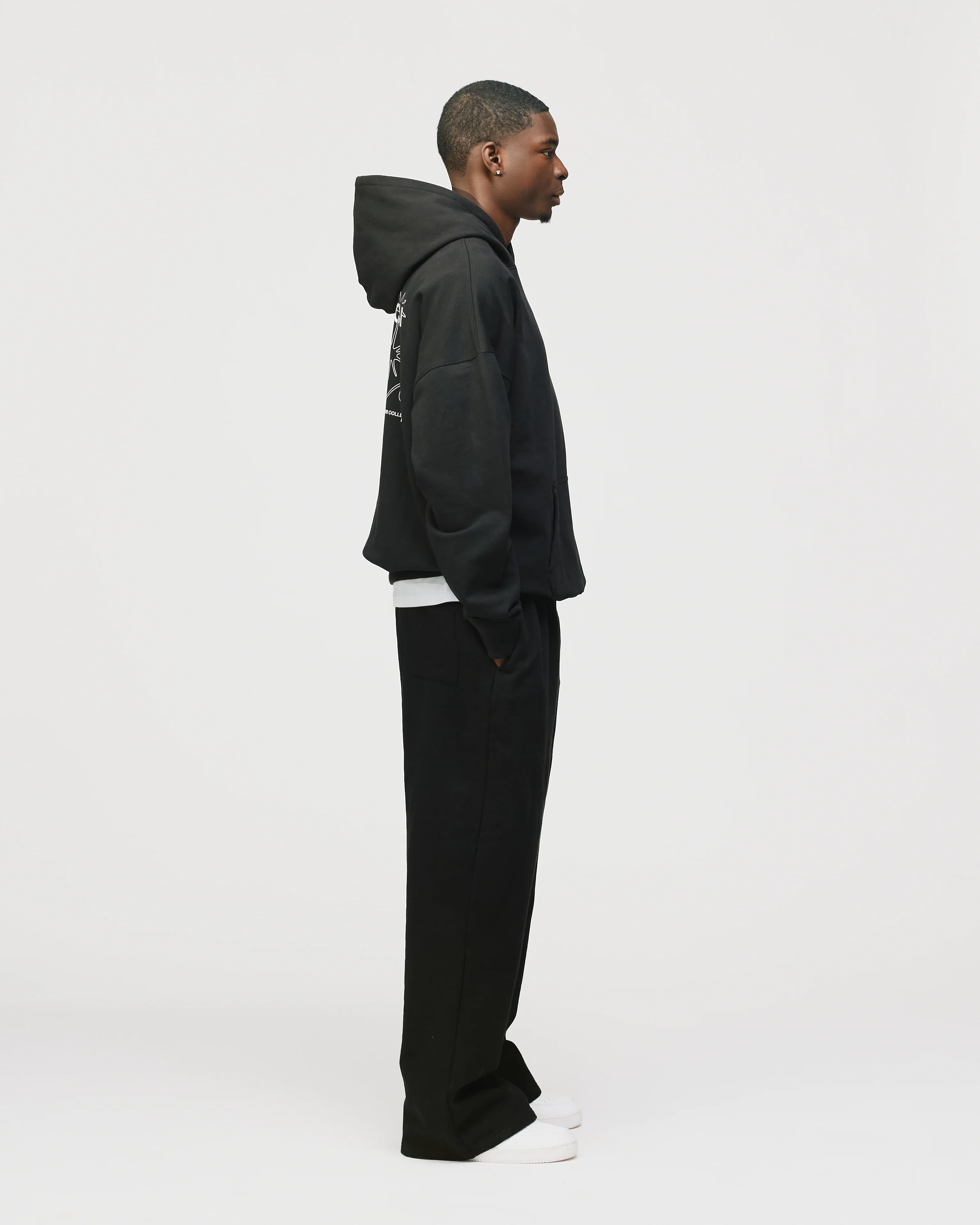 City is Hours Hoodie - Black - Image 7