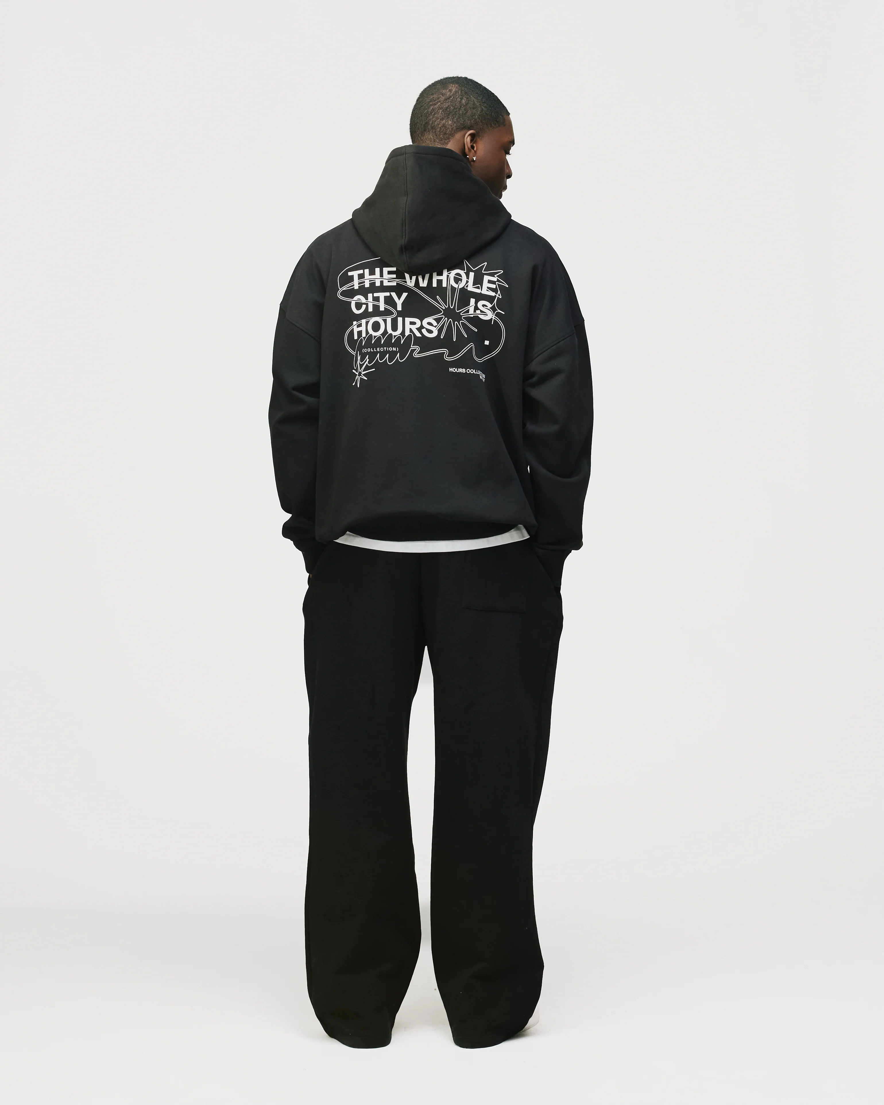 City is Hours Hoodie - Black - Image 8