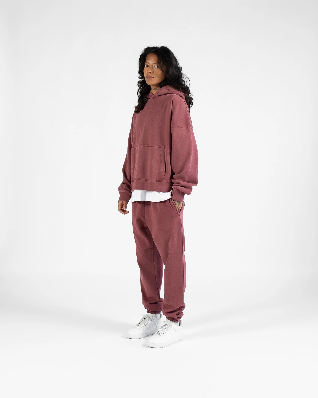 Classic Sweatpants - Vintage Burgundy - Image 6