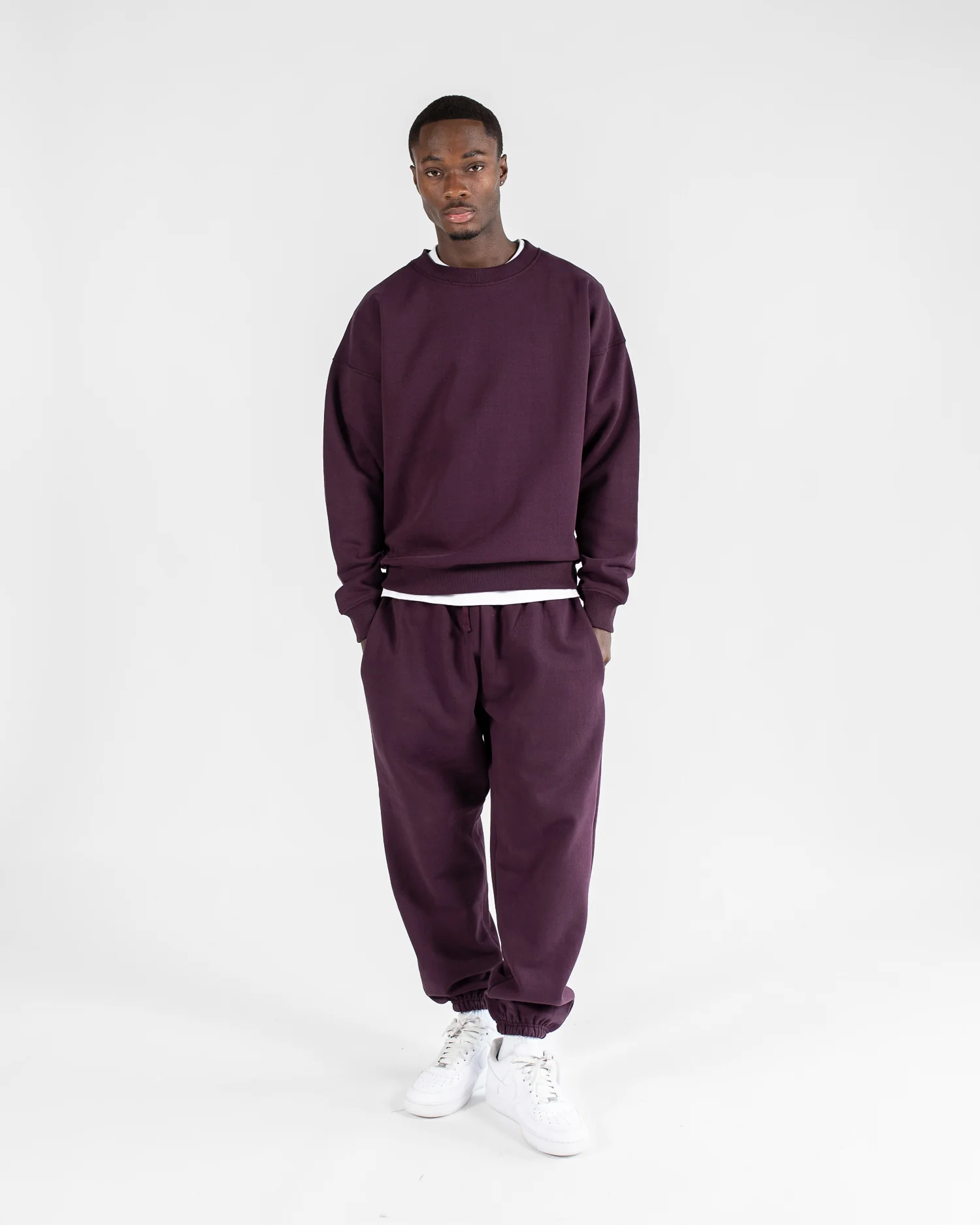 Classic Sweatpants - Wine - Image 4