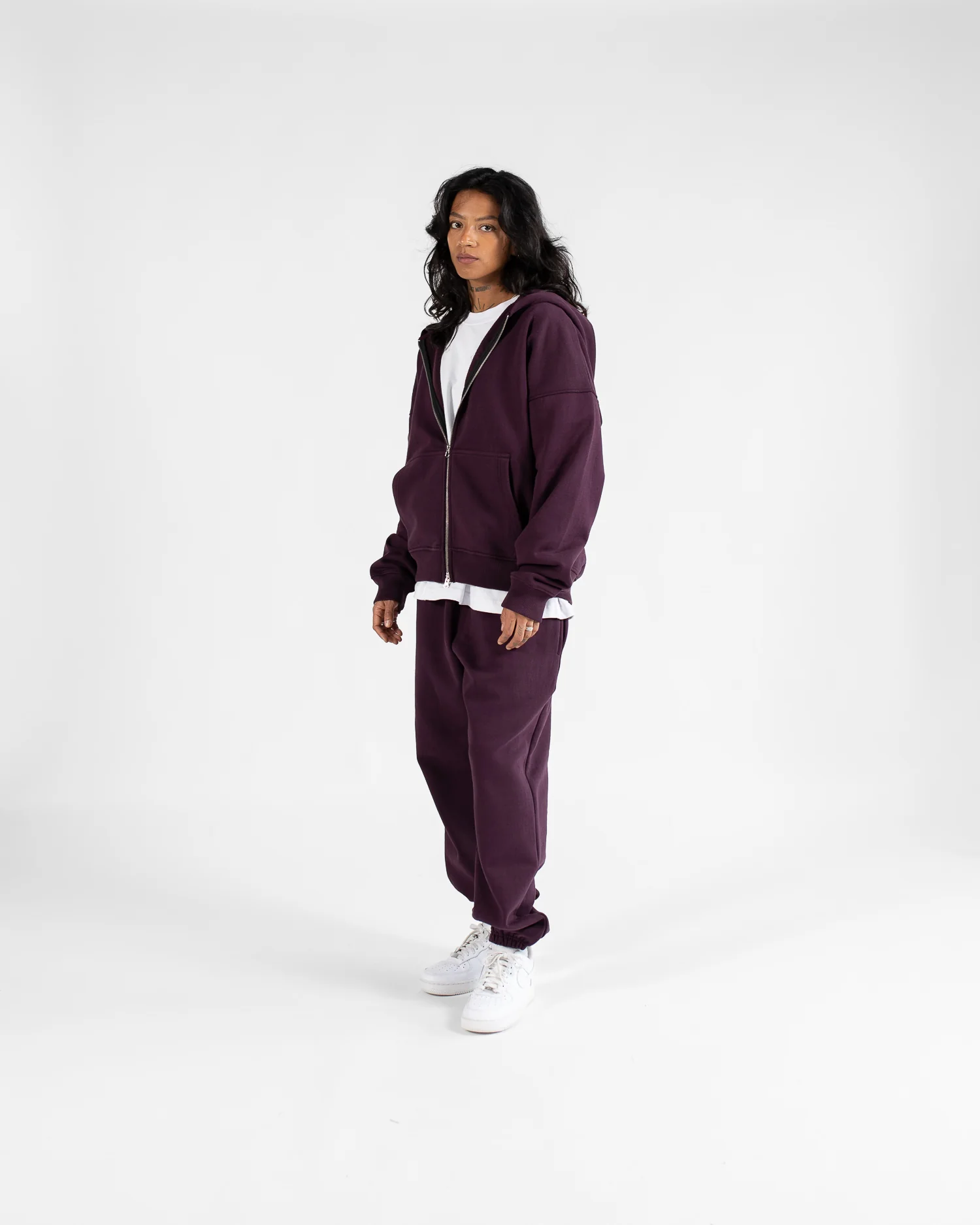 Classic Sweatpants - Wine - Image 6