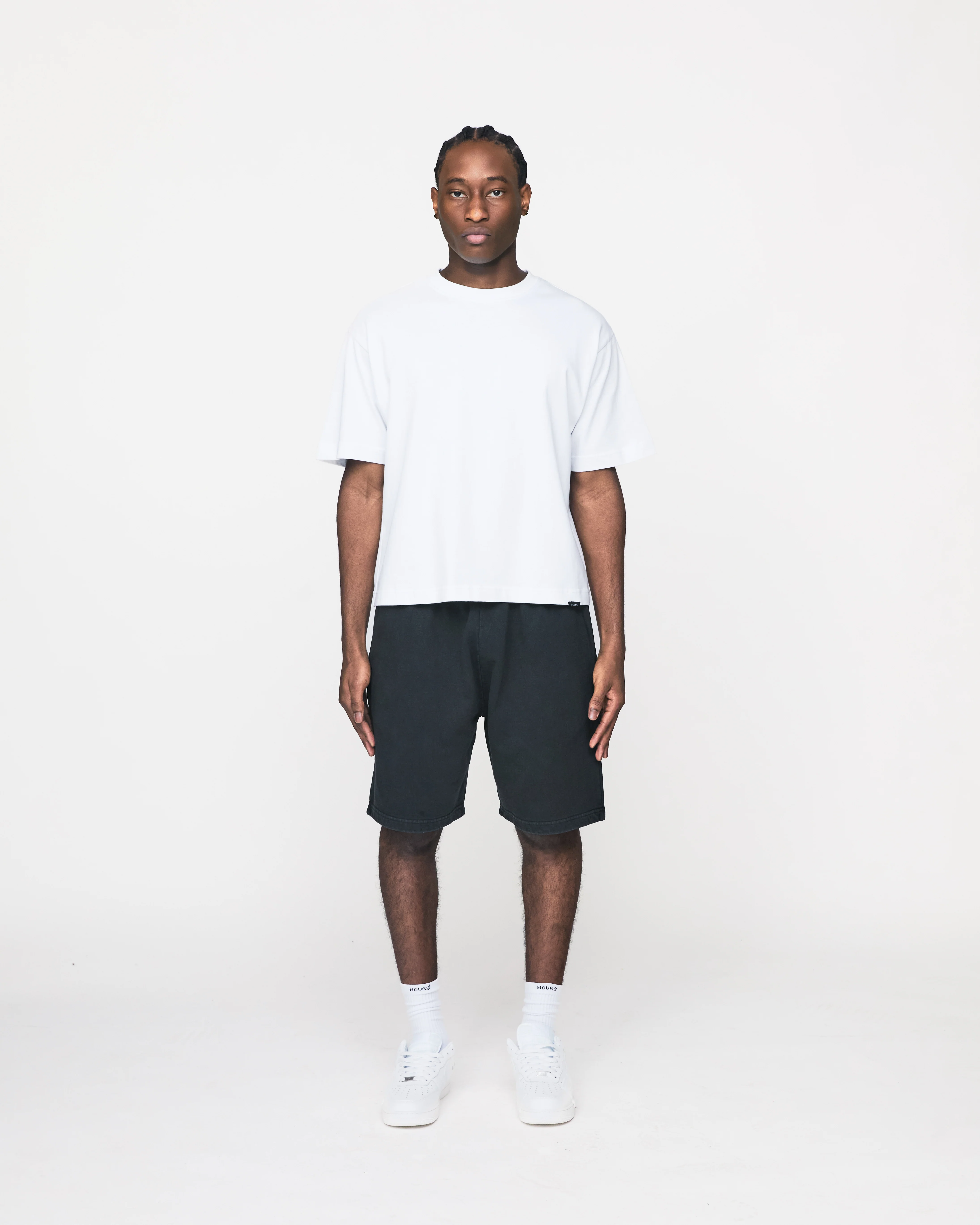 Cotton Shorts - Vintage Black - Image 2