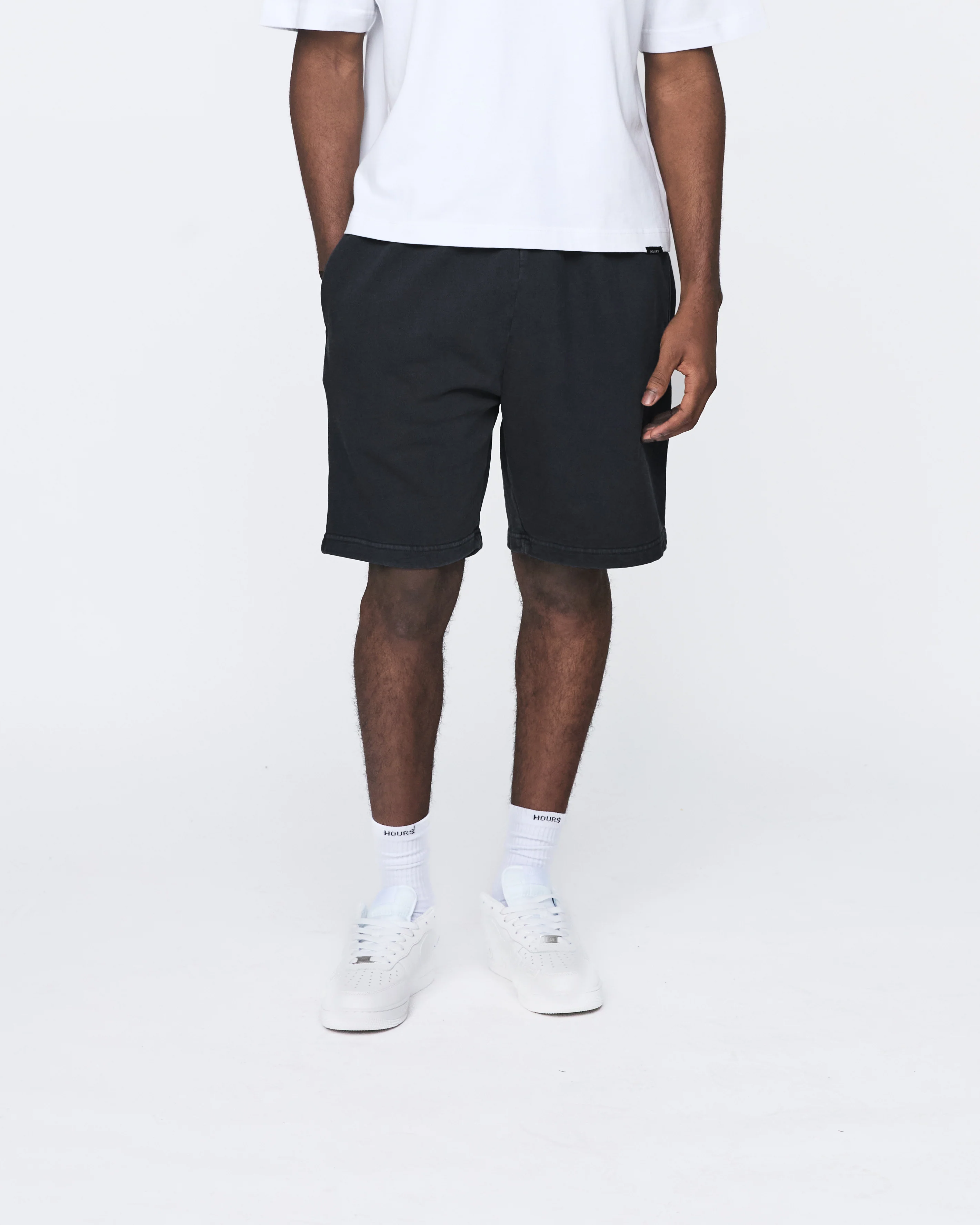 Cotton Shorts - Vintage Black - Image 3