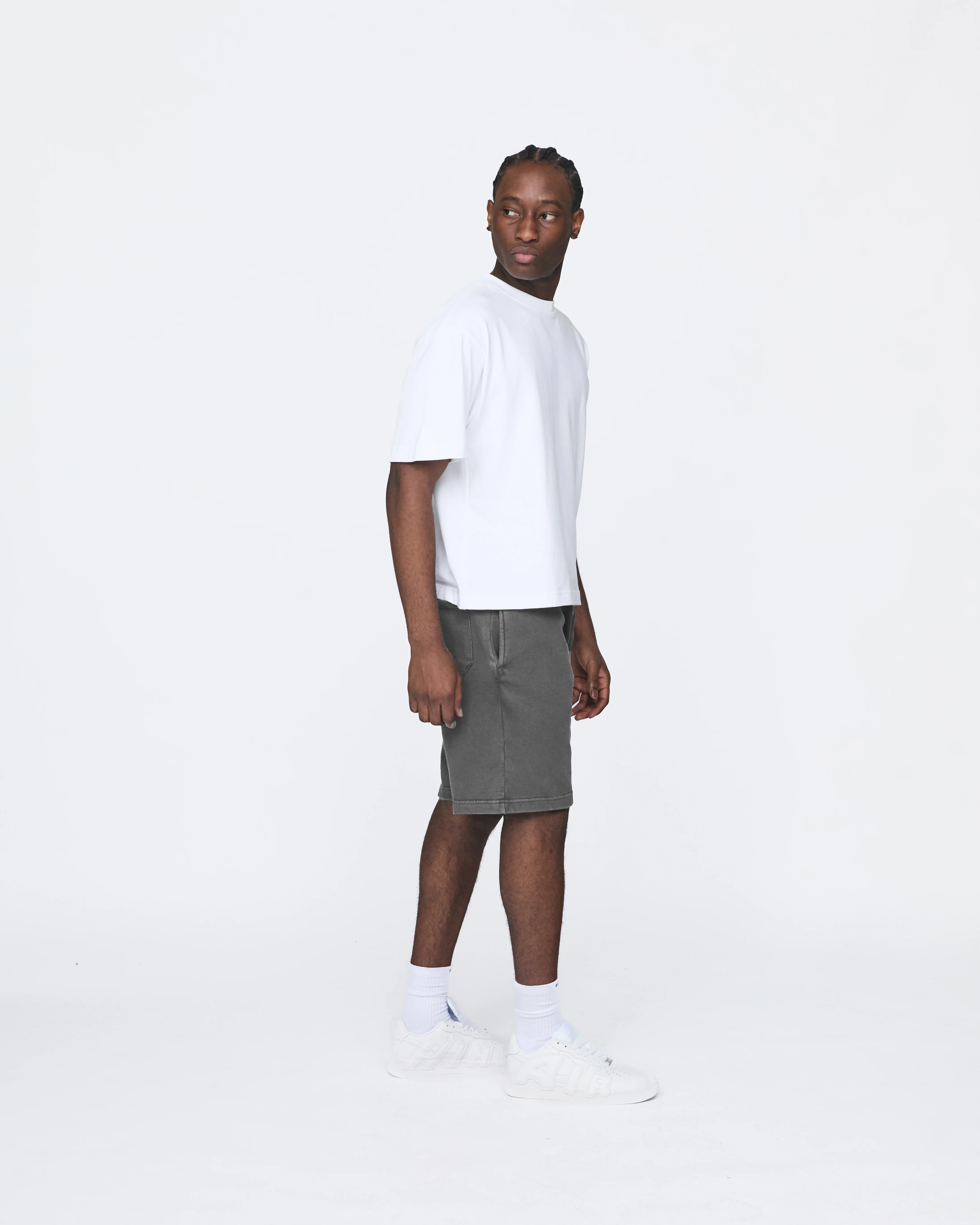 Cotton Shorts - Vintage Grey - Image 5