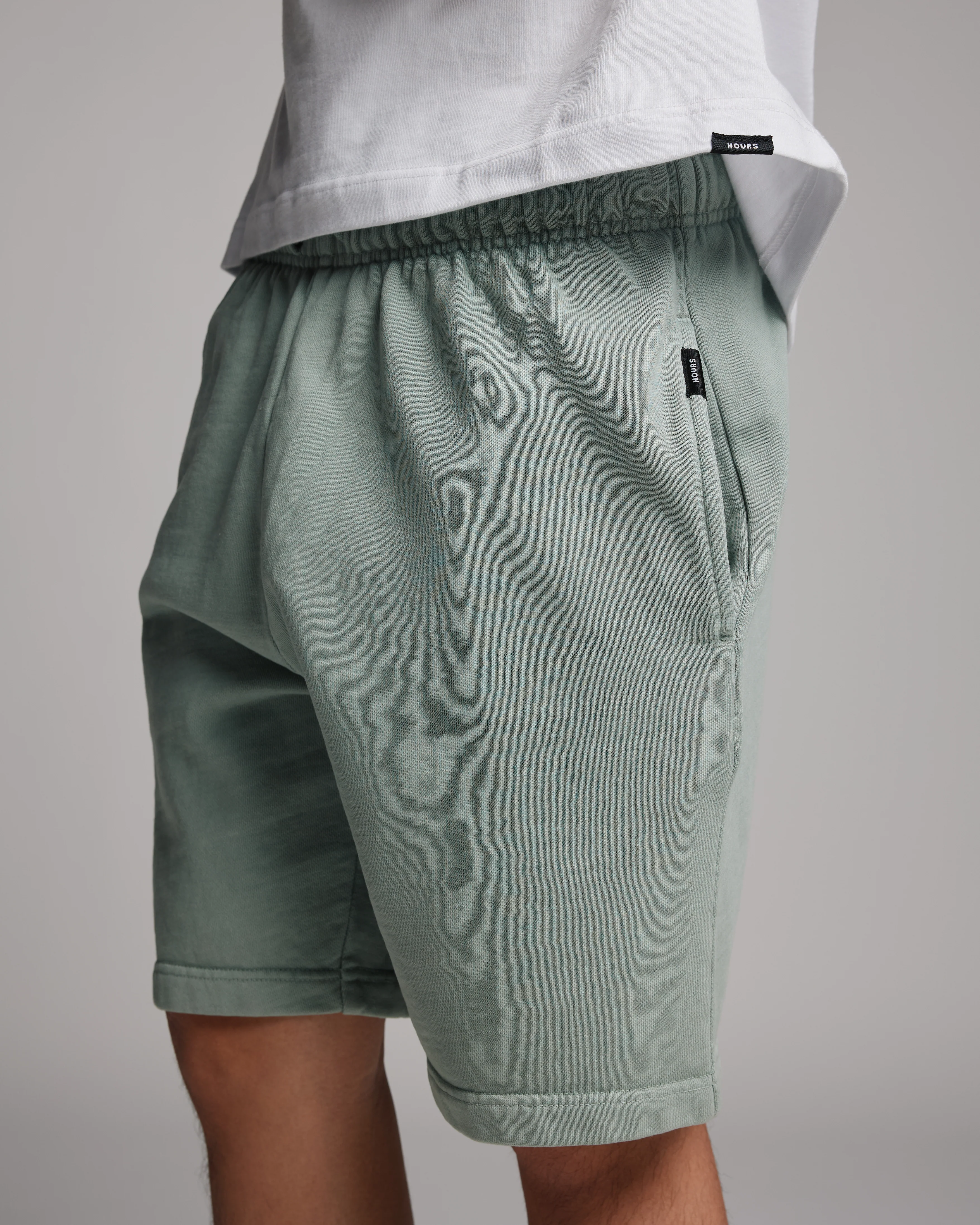 Cotton Shorts - Vintage Sage - Image 10