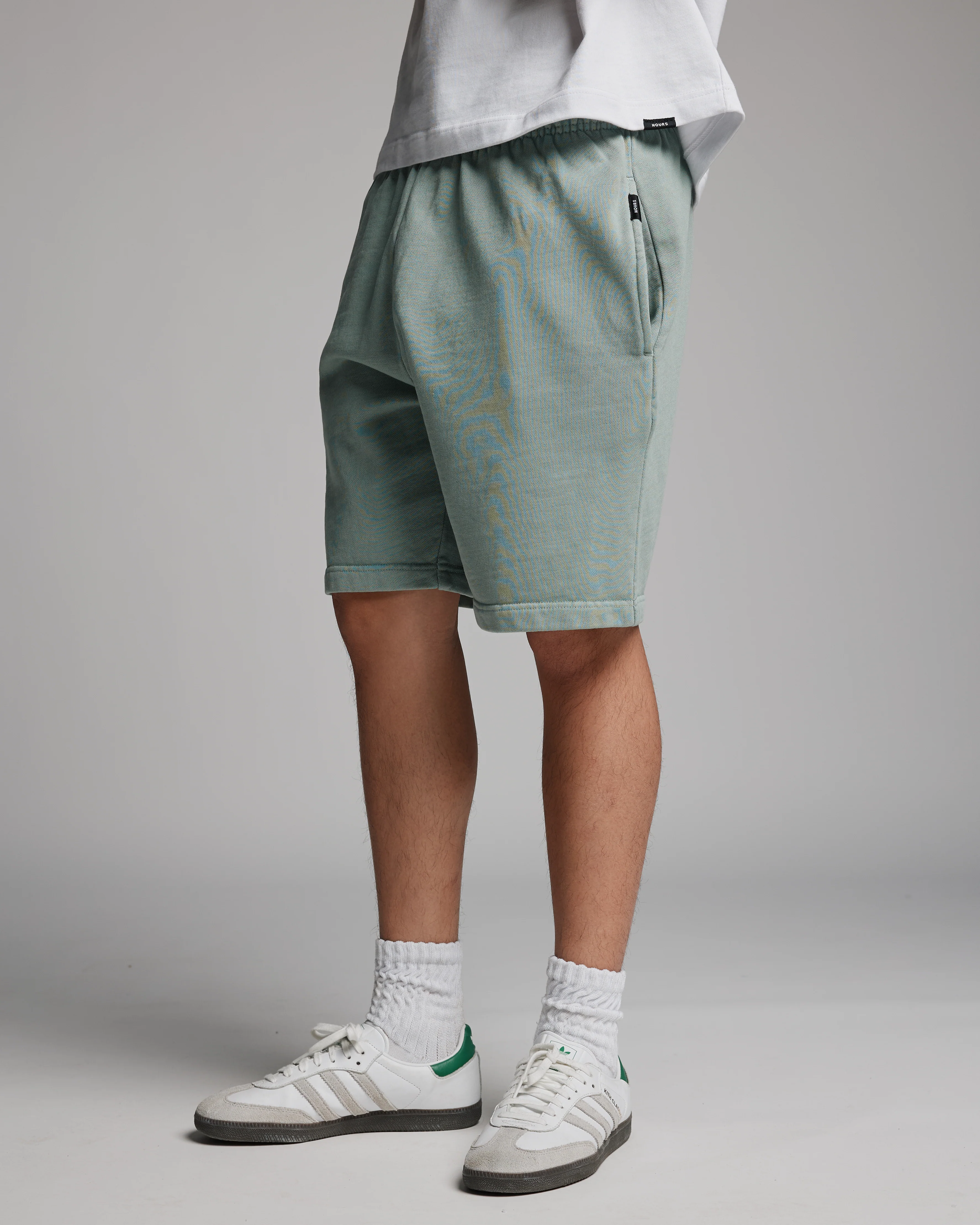 Cotton Shorts - Vintage Sage - Image 11