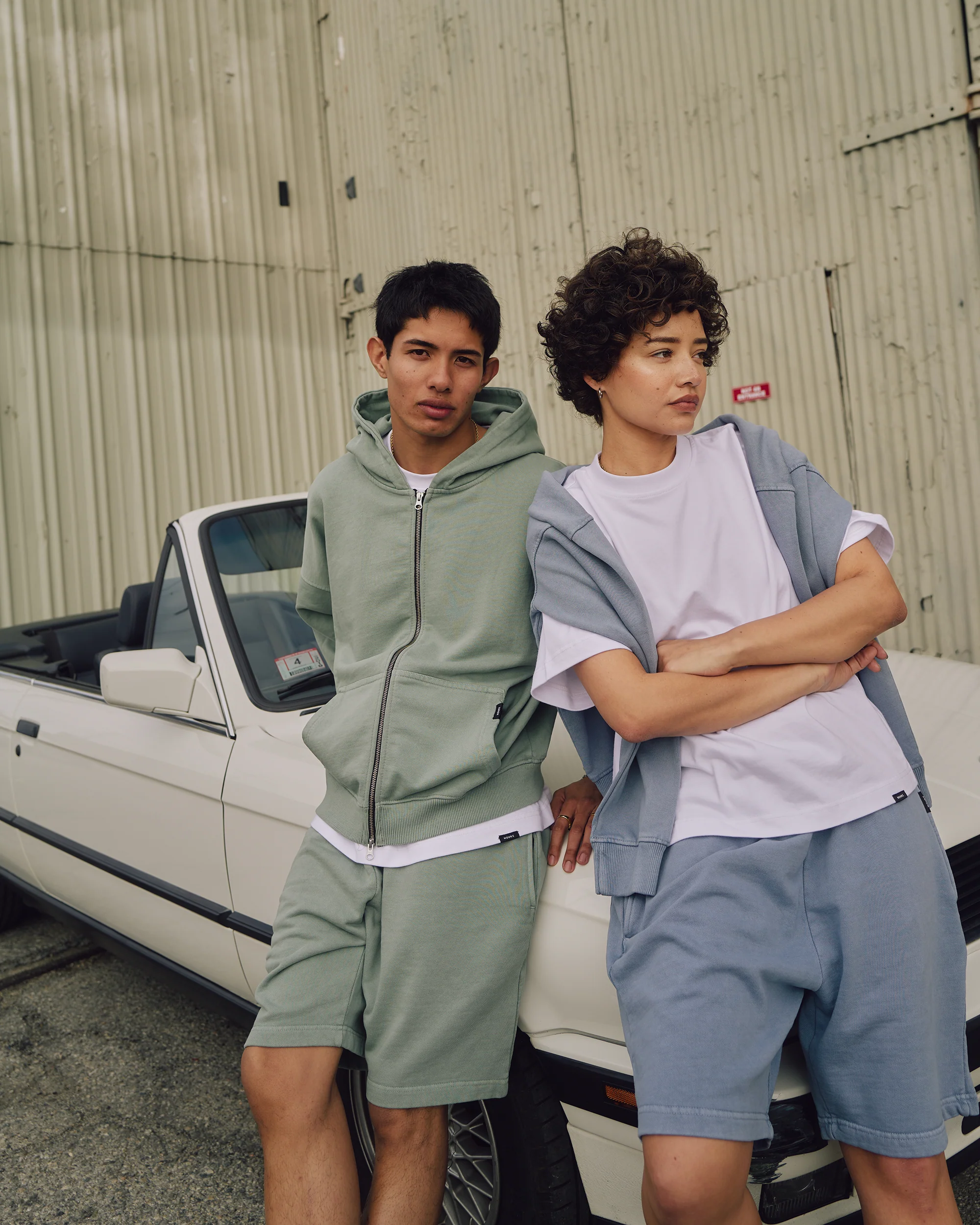 Cotton Shorts - Vintage Sage - Image 6