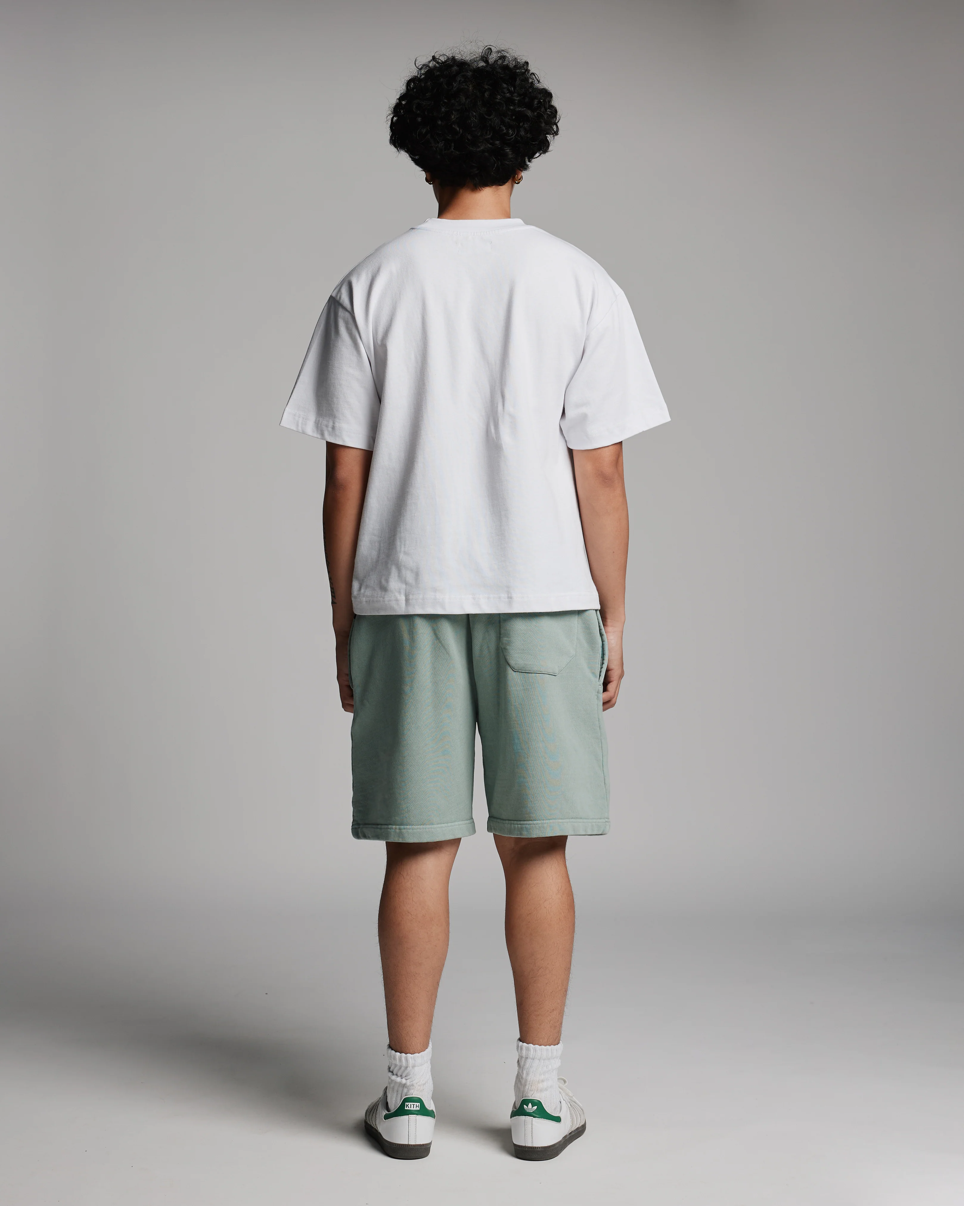 Cotton Shorts - Vintage Sage - Image 8