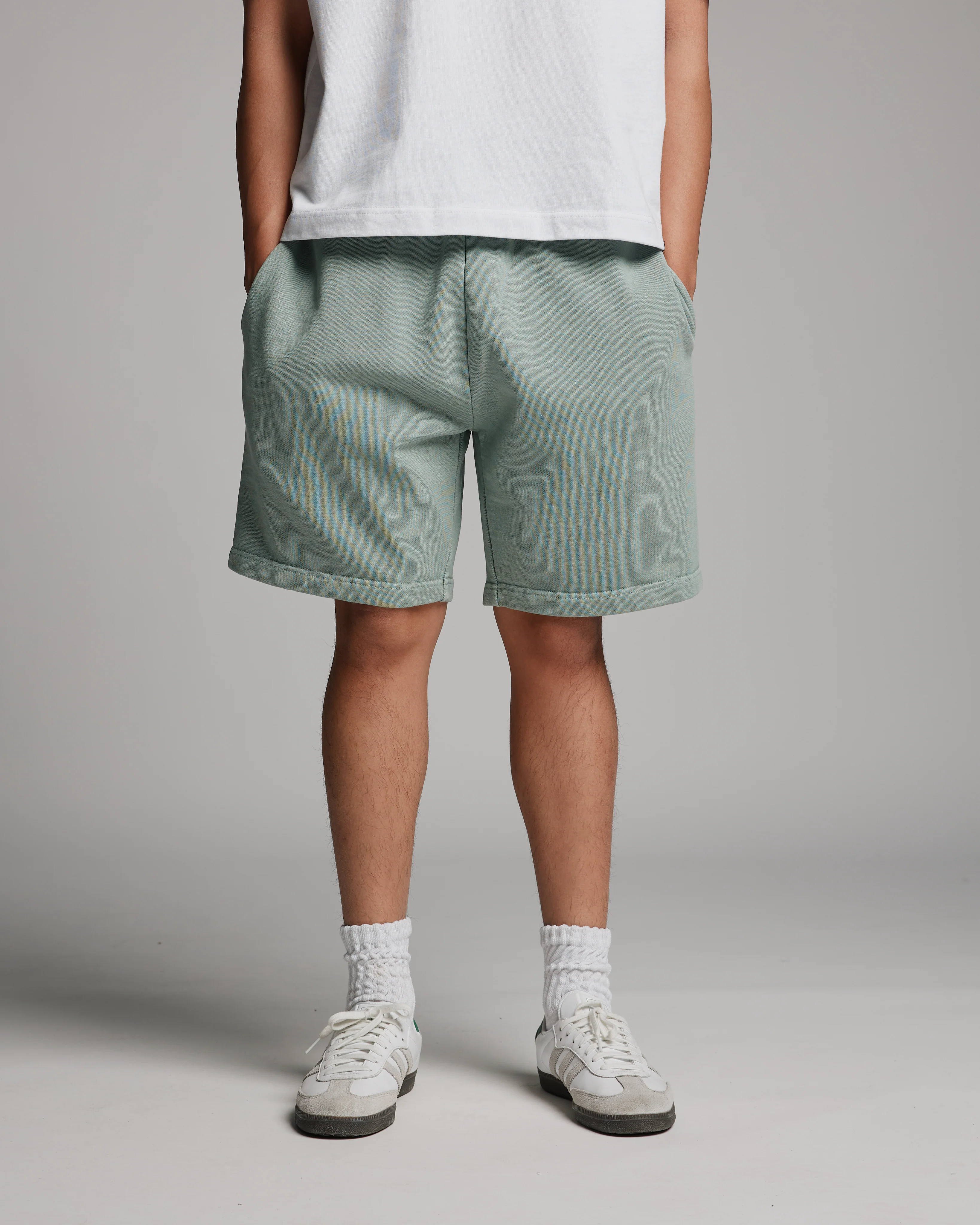 Cotton Shorts - Vintage Sage - Image 9