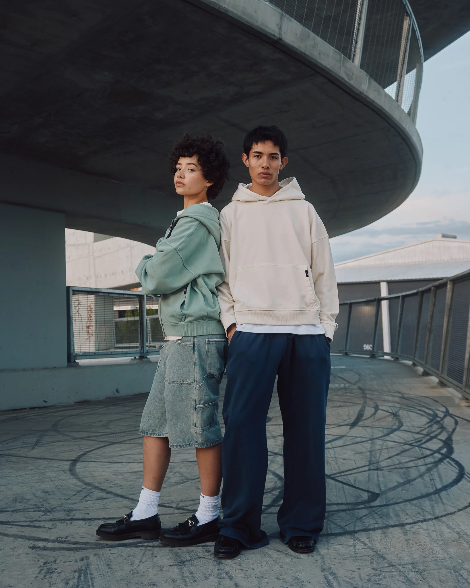 Cropped Hoodie - Vintage Bone - Image 7