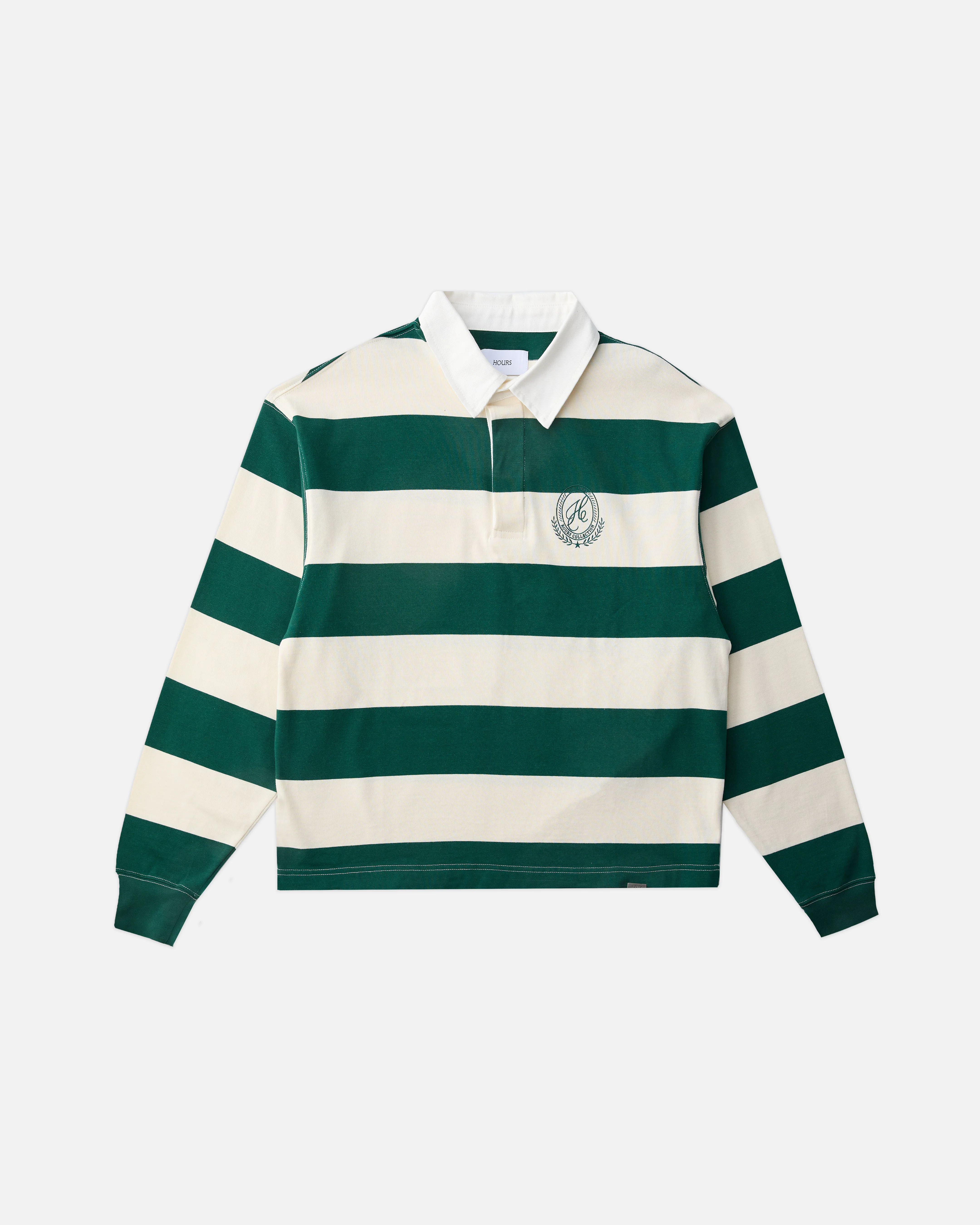 Cropped Rugby Shirt - Cream