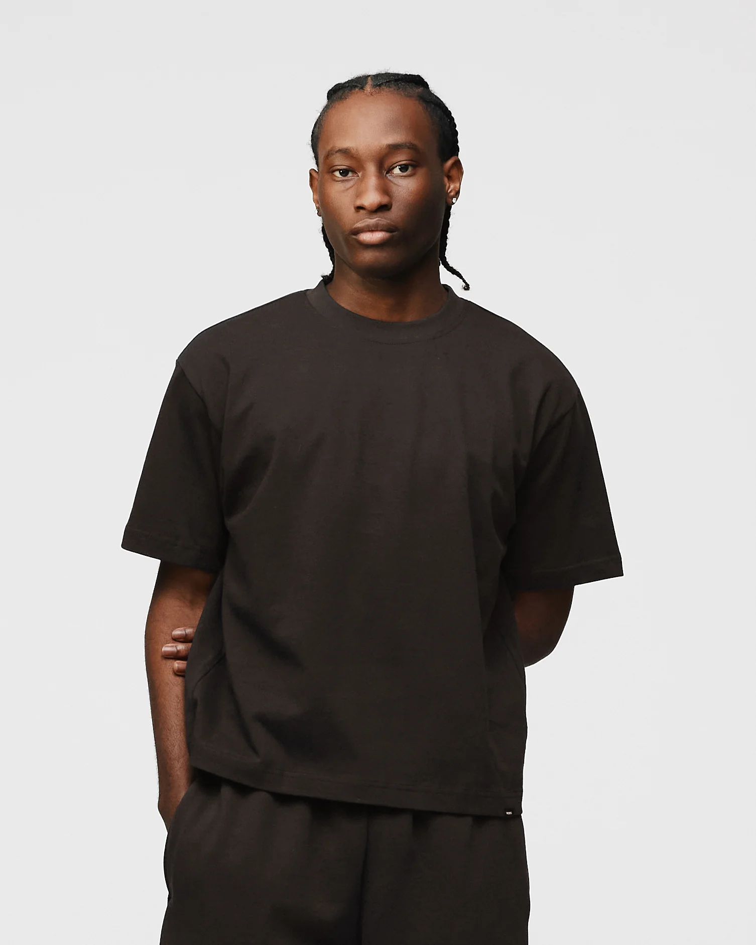 Cropped T-Shirt - Espresso - Image 3