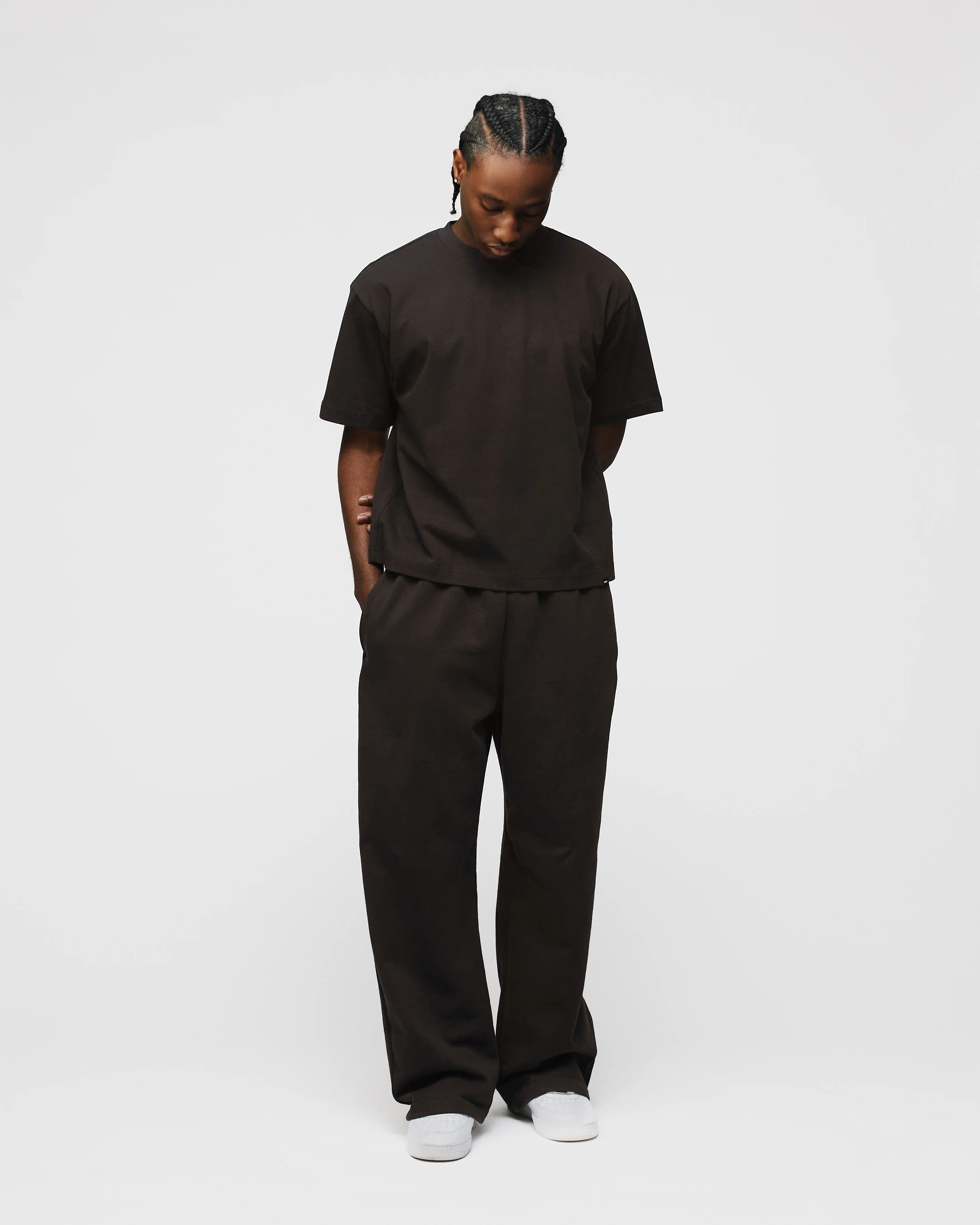 Cropped T-Shirt - Espresso - Image 4