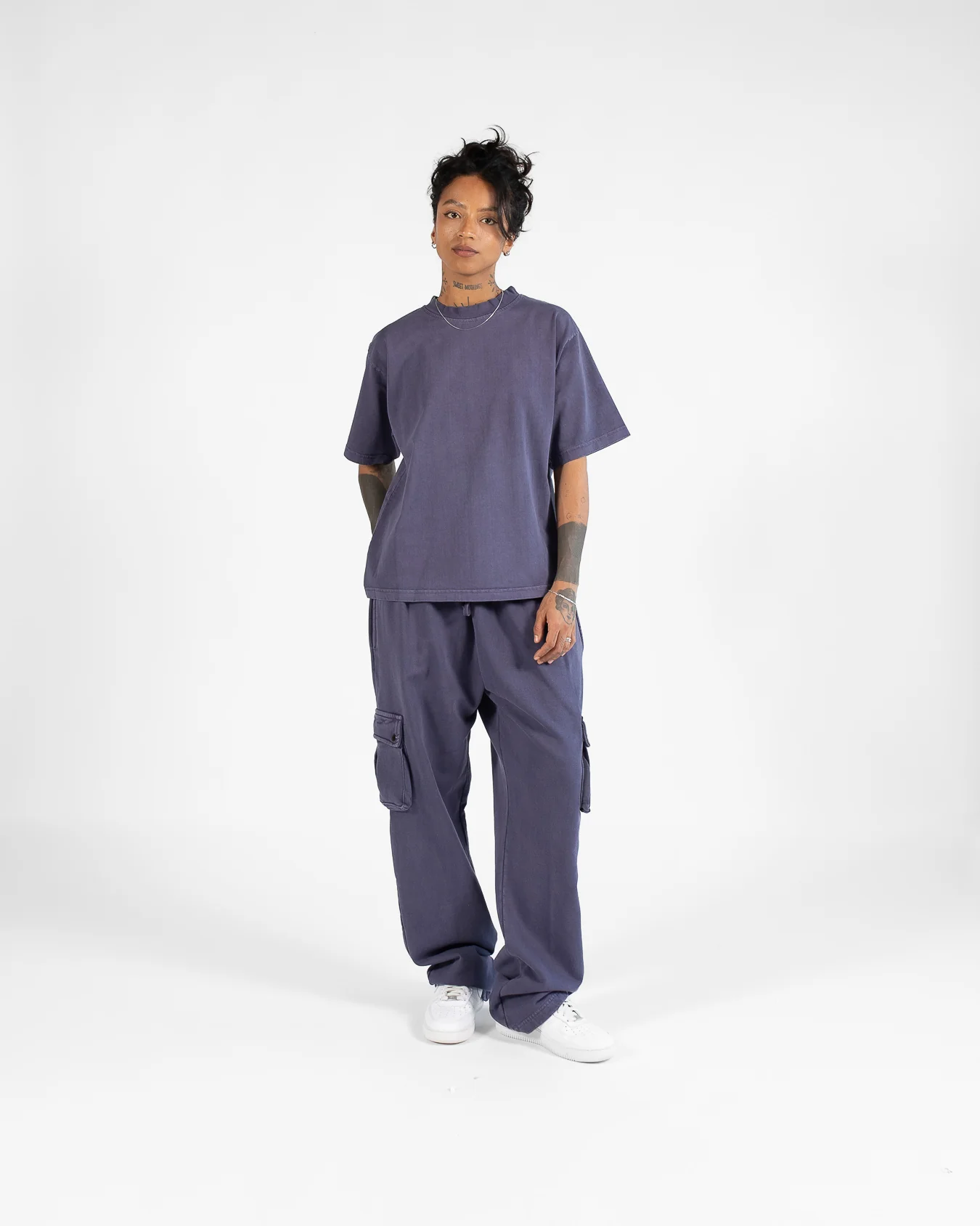 Cropped T-Shirt - Vintage Midnight - Image 5