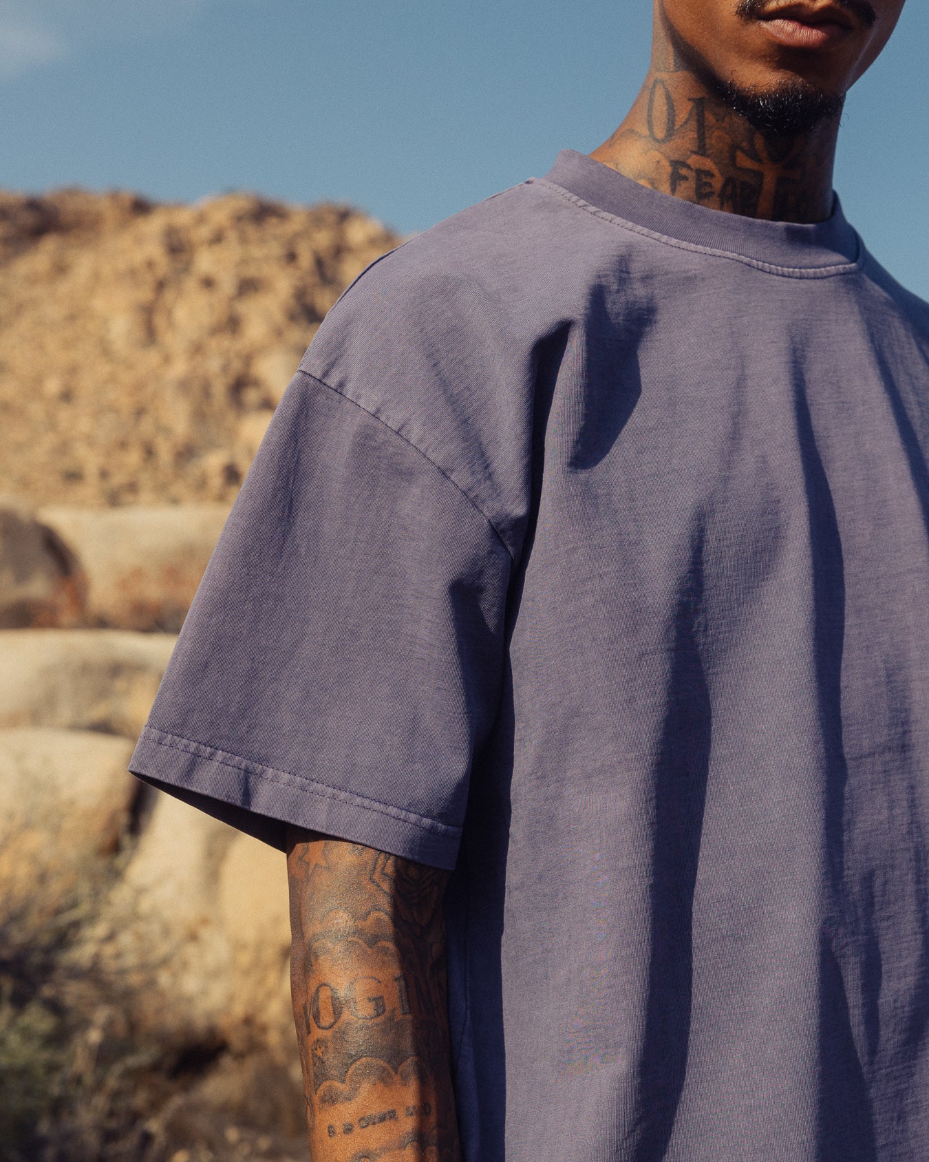 Cropped T-Shirt - Vintage Midnight - Image 7