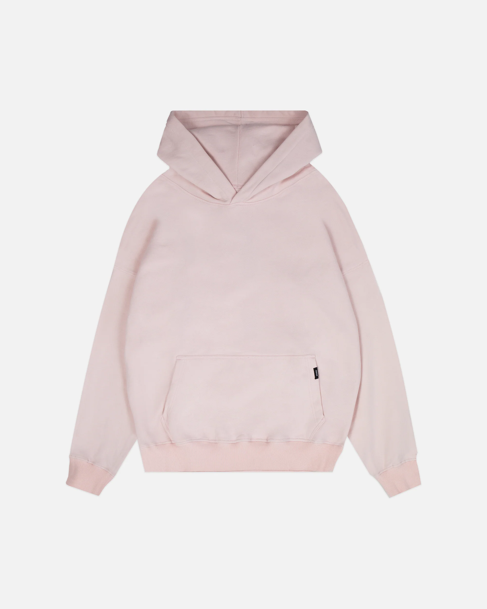 Drop Shoulder Hoodie - Blush