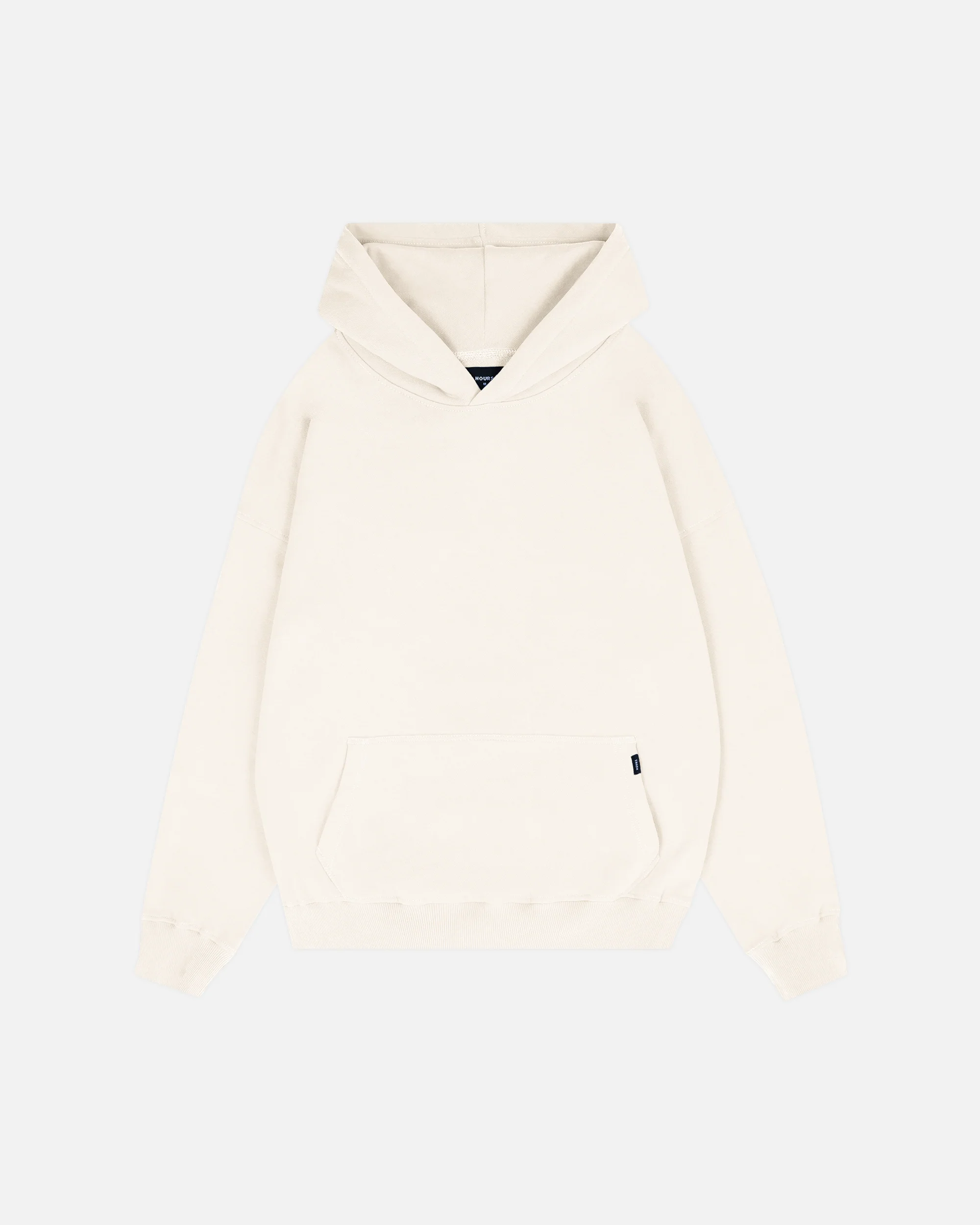 Drop Shoulder Hoodie - Oyster