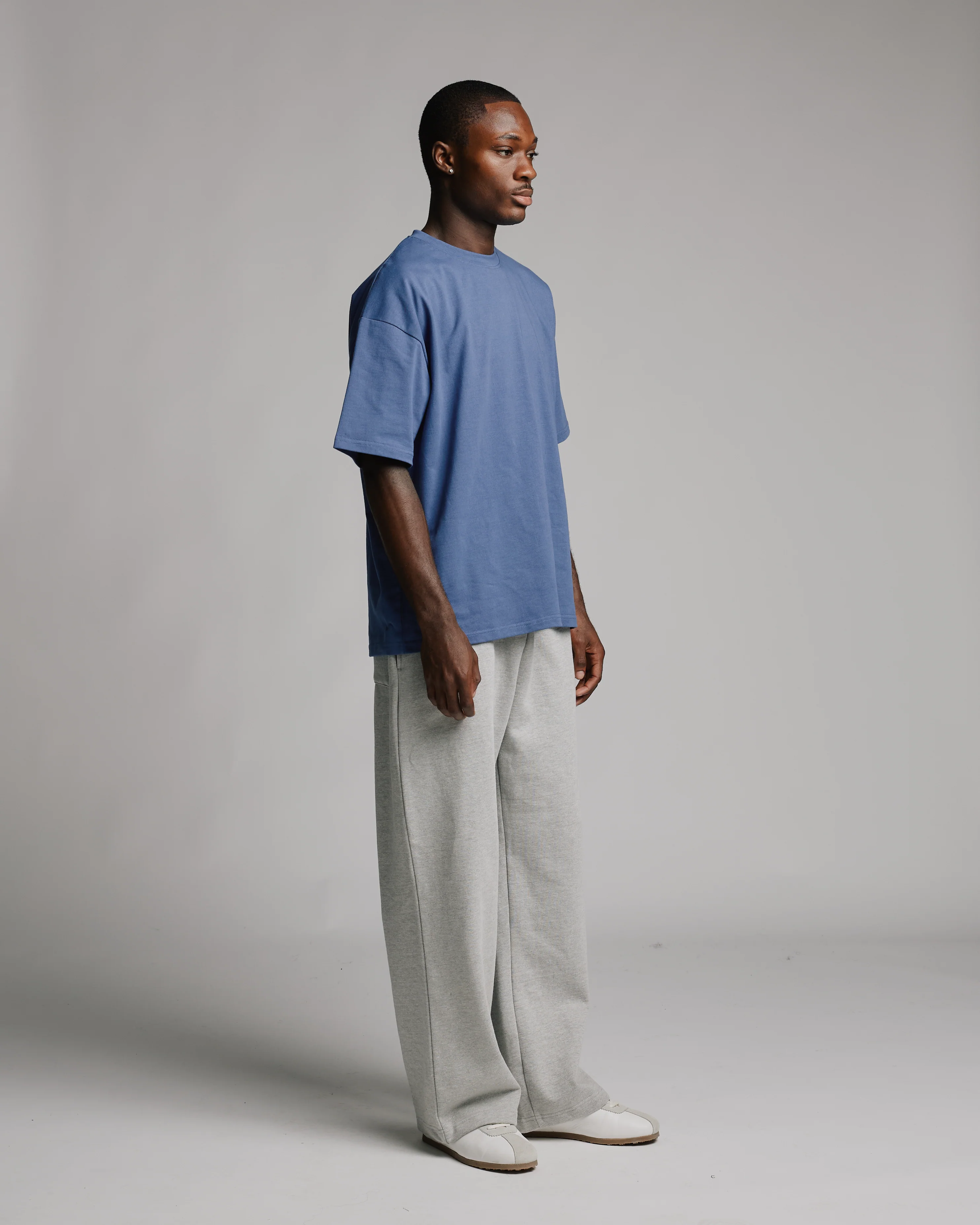 Drop Shoulder T-Shirt - Dusk - Image 3