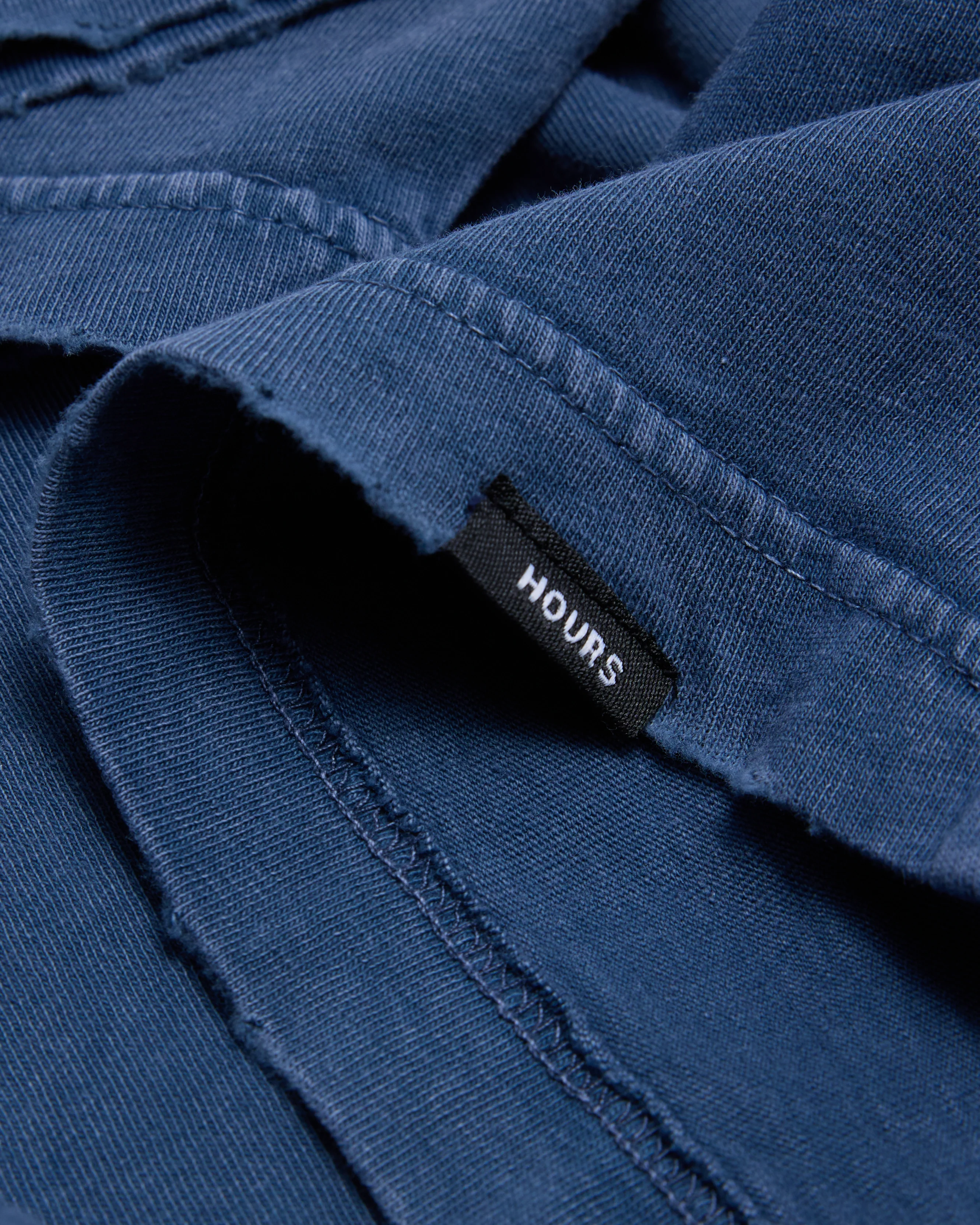 Drop Shoulder T-Shirt - Sunfaded Blue - Image 7